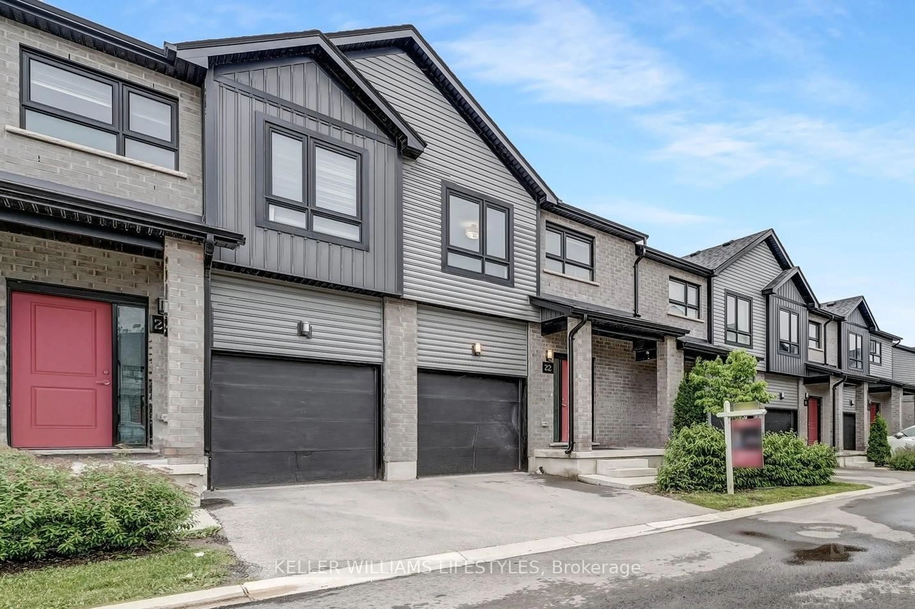 Home with brick exterior material, street for 819 Kleinburg Dr #22, London North Ontario N5X 3Z1