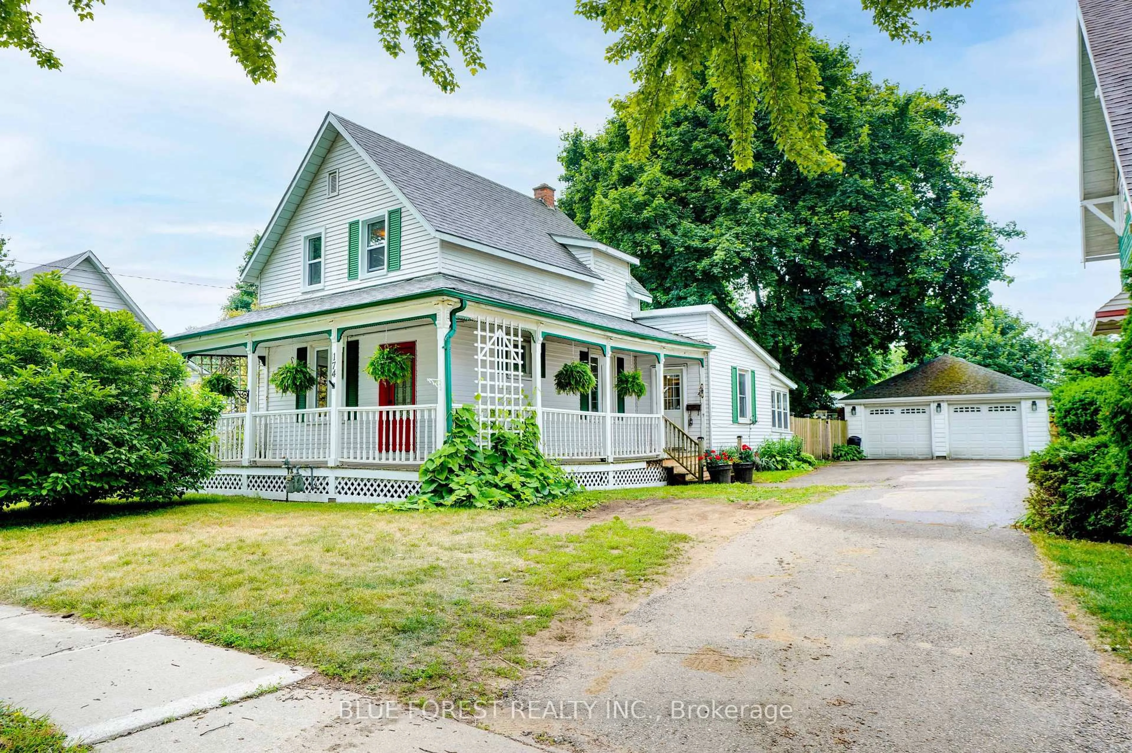 Home with vinyl exterior material, street for 174 Furnival Rd, West Elgin Ontario N0L 2C0