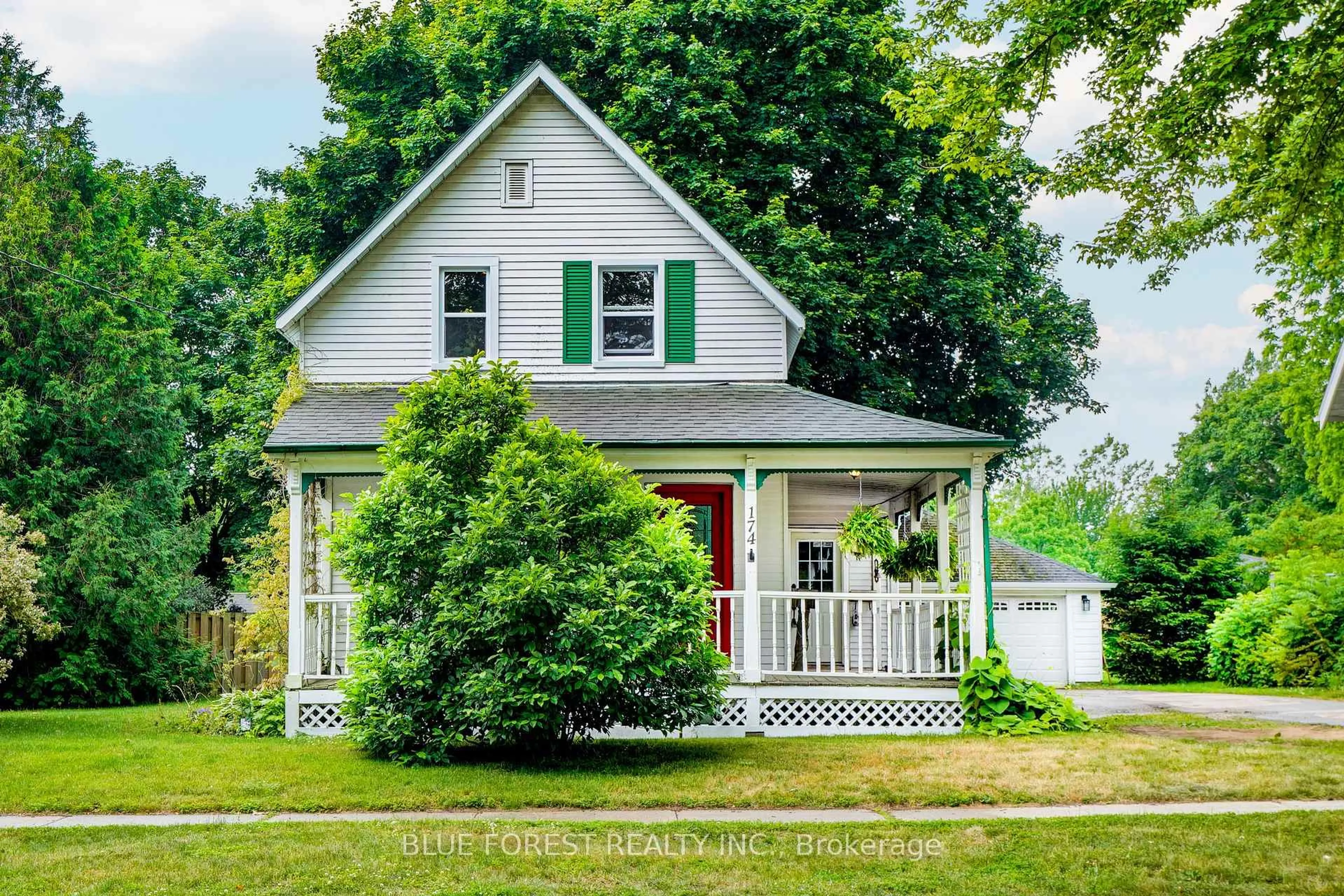 Home with vinyl exterior material, street for 174 Furnival Rd, West Elgin Ontario N0L 2C0