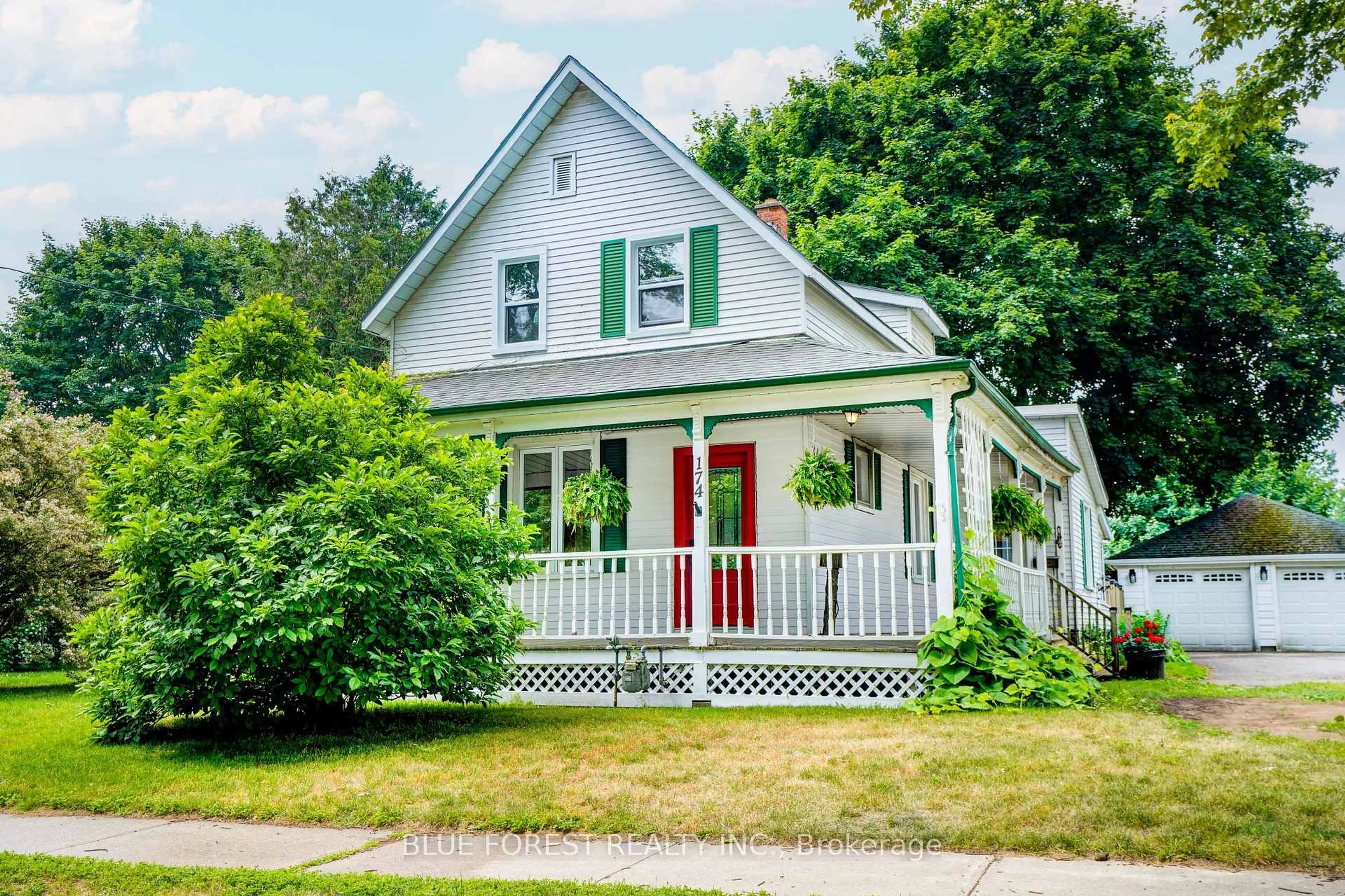Home with vinyl exterior material, street for 174 Furnival Rd, West Elgin Ontario N0L 2C0