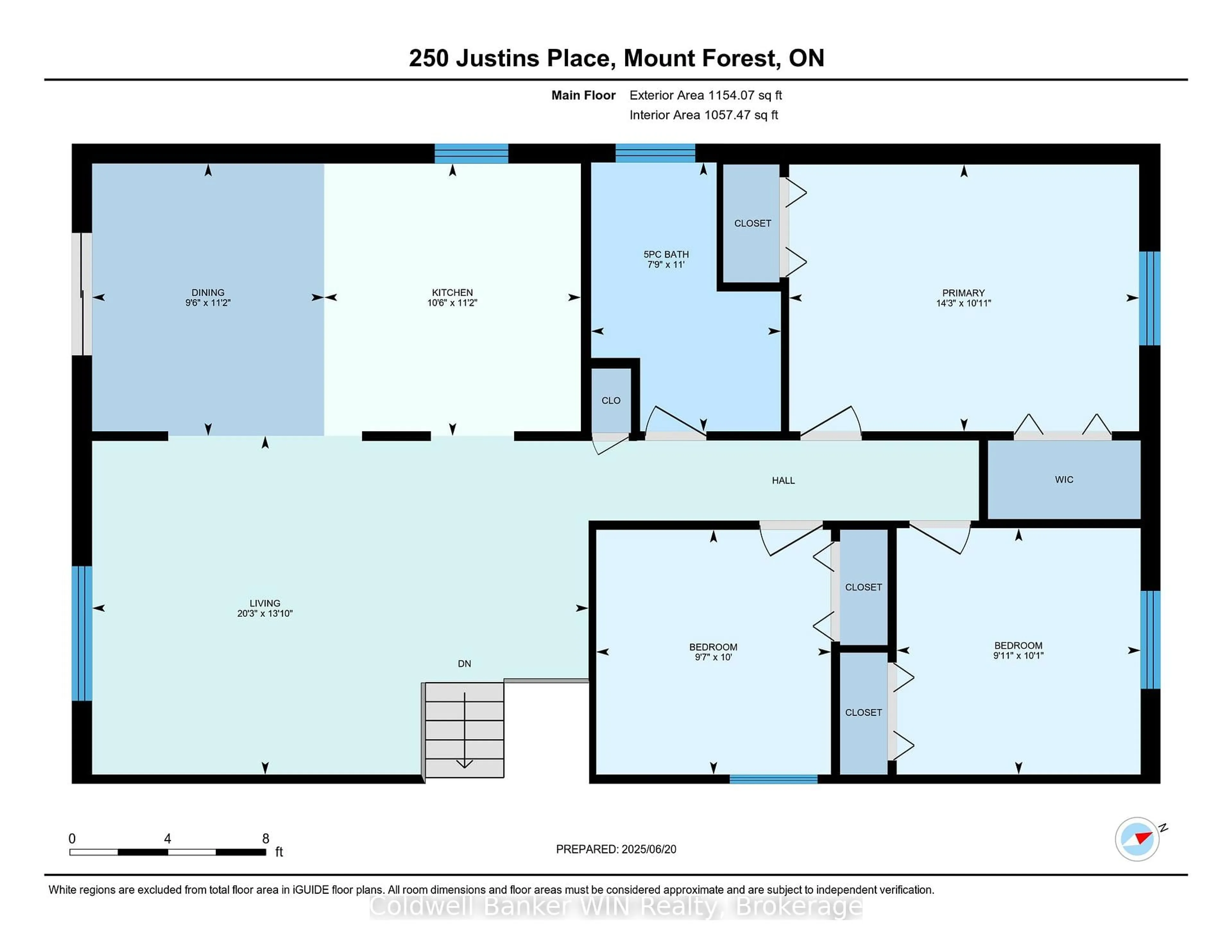 Floor plan for 250 Justin's Pl, Wellington North Ontario N0G 2L3