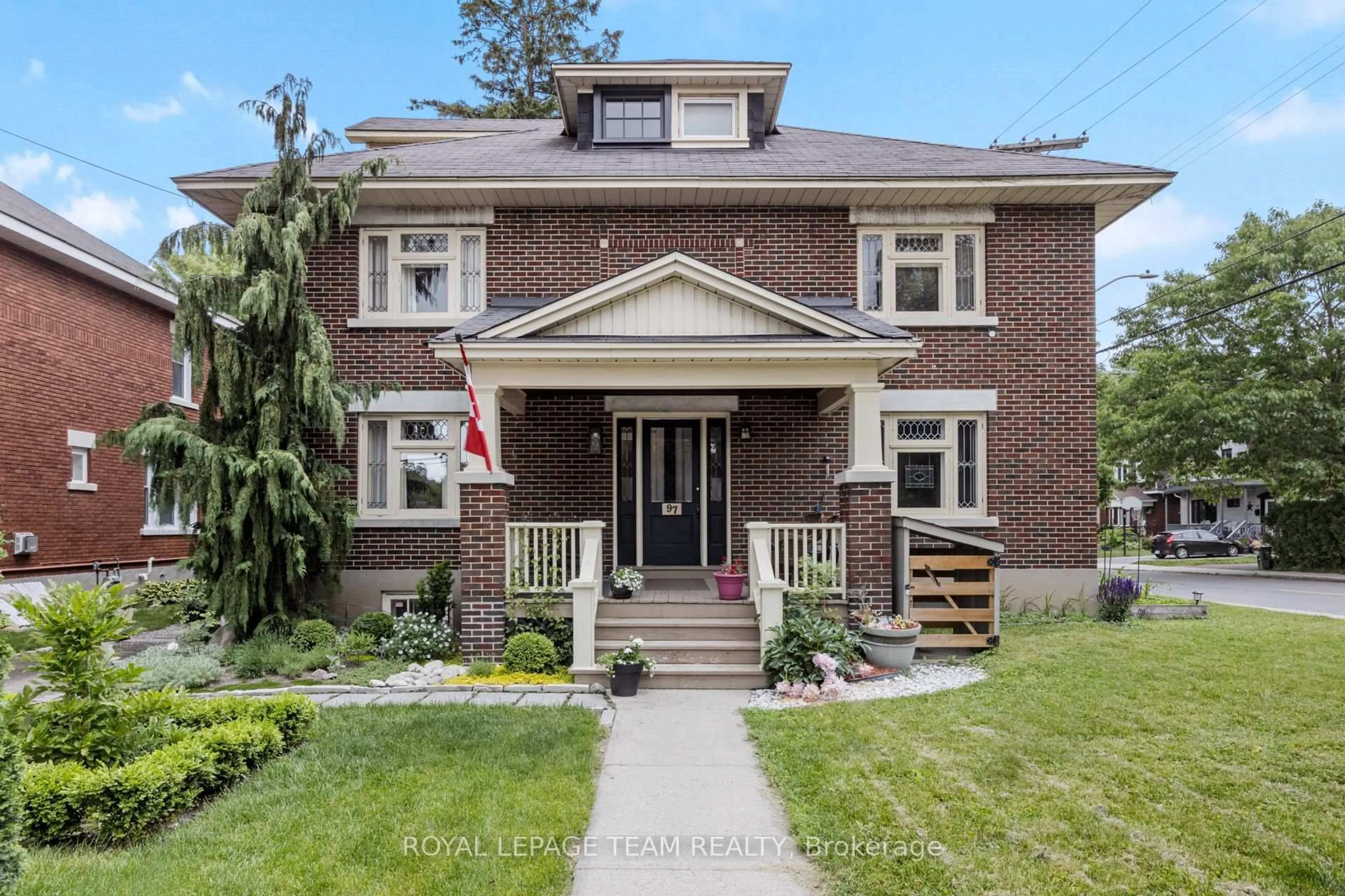 Home with brick exterior material, street for 97B Clarendon Ave, Ottawa Ontario K1Y 0P8