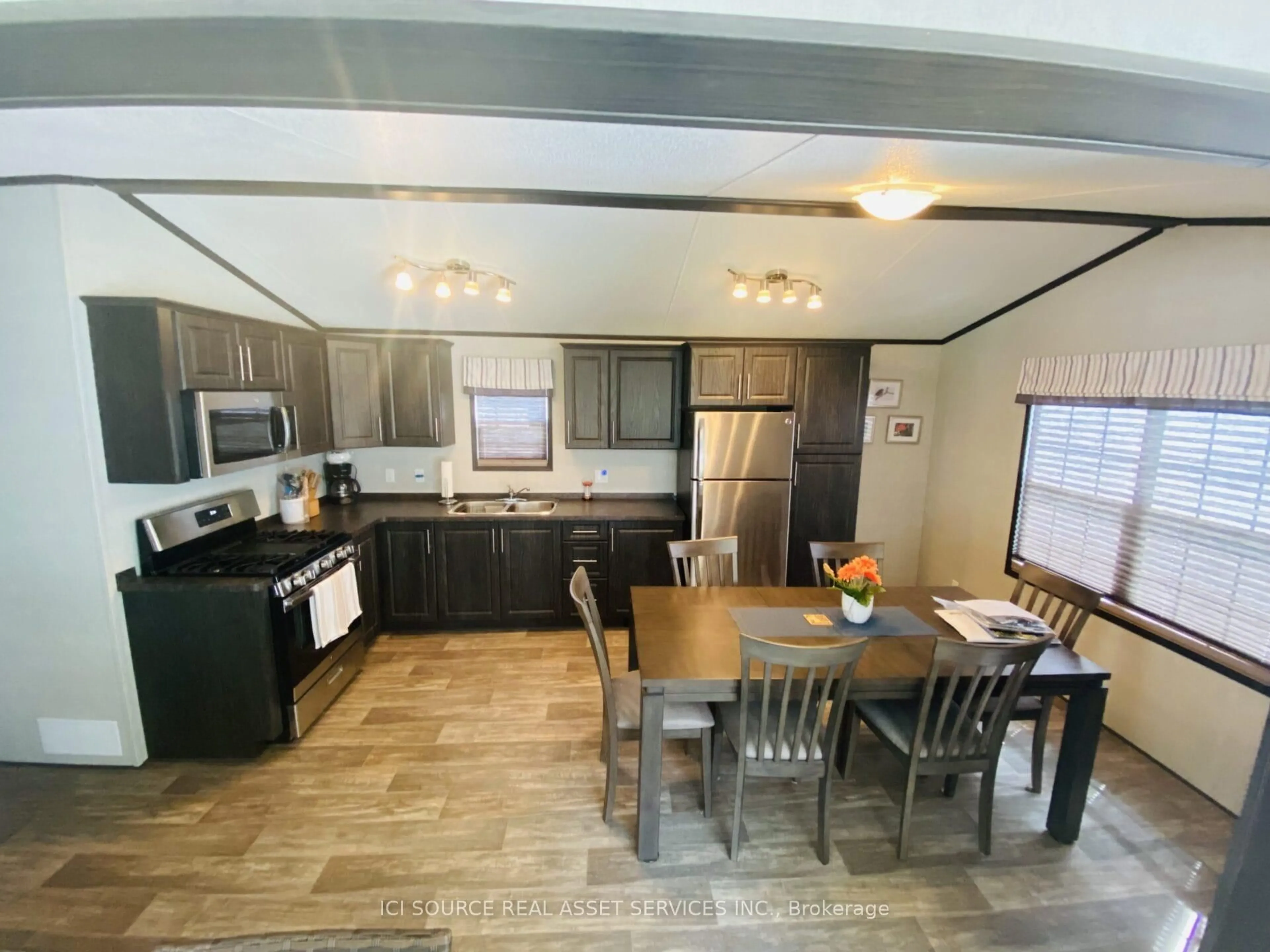Open concept kitchen, unknown for 1082 Shamrock Marina Rd #SMR167, Gravenhurst Ontario P0E 1N0
