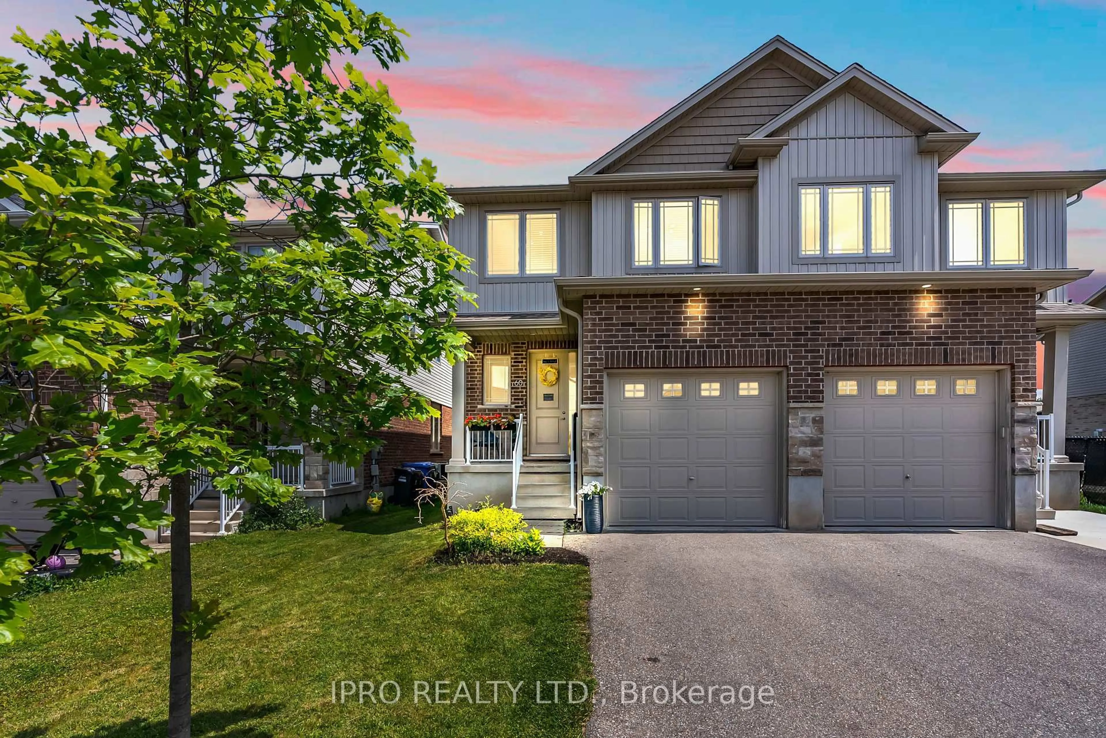 Home with brick exterior material, street for 60 Dallan Dr, Guelph Ontario N1L 0N2