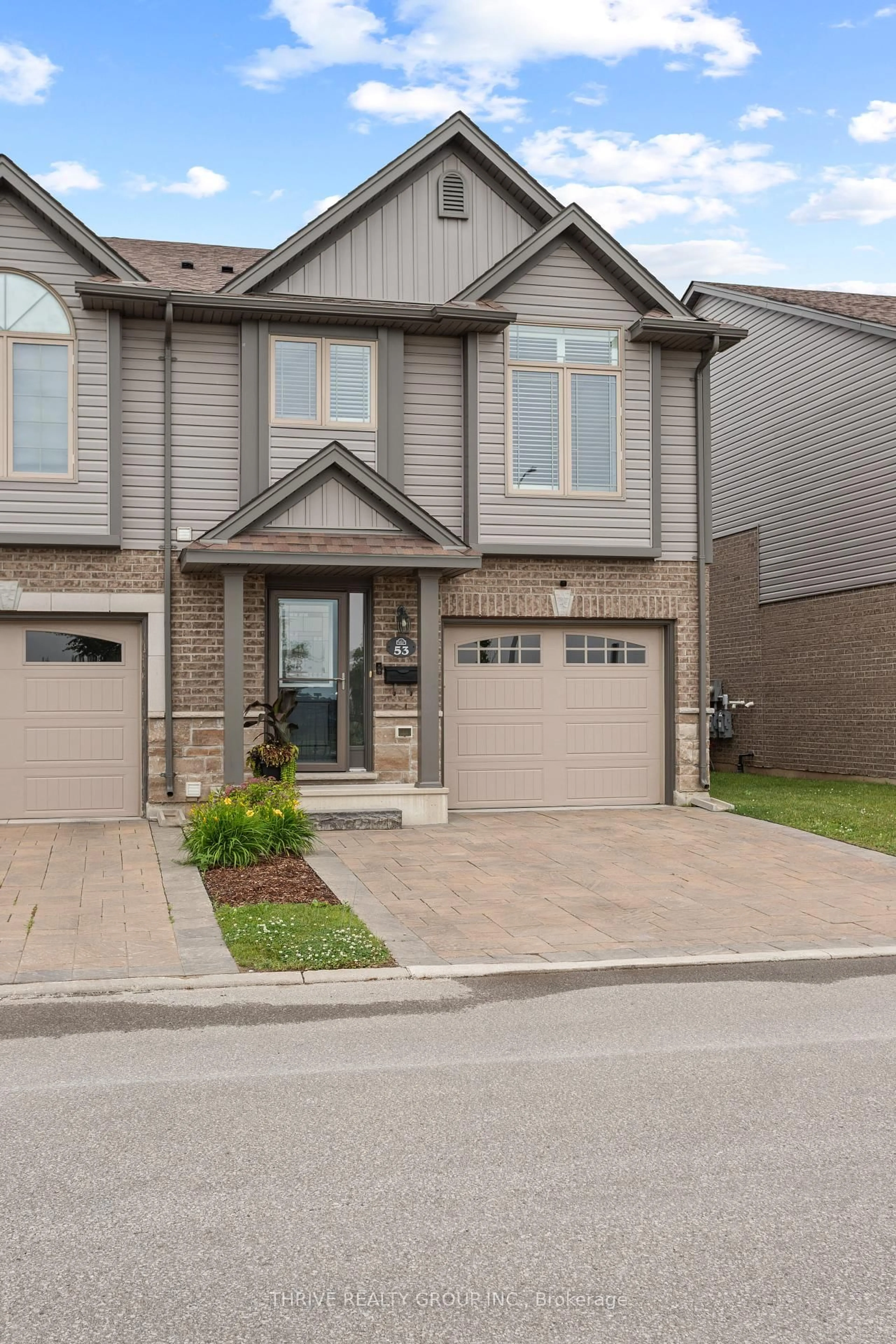 Home with brick exterior material, street for 3400 Castle Rock Pl #53, London South Ontario N6L 0E4