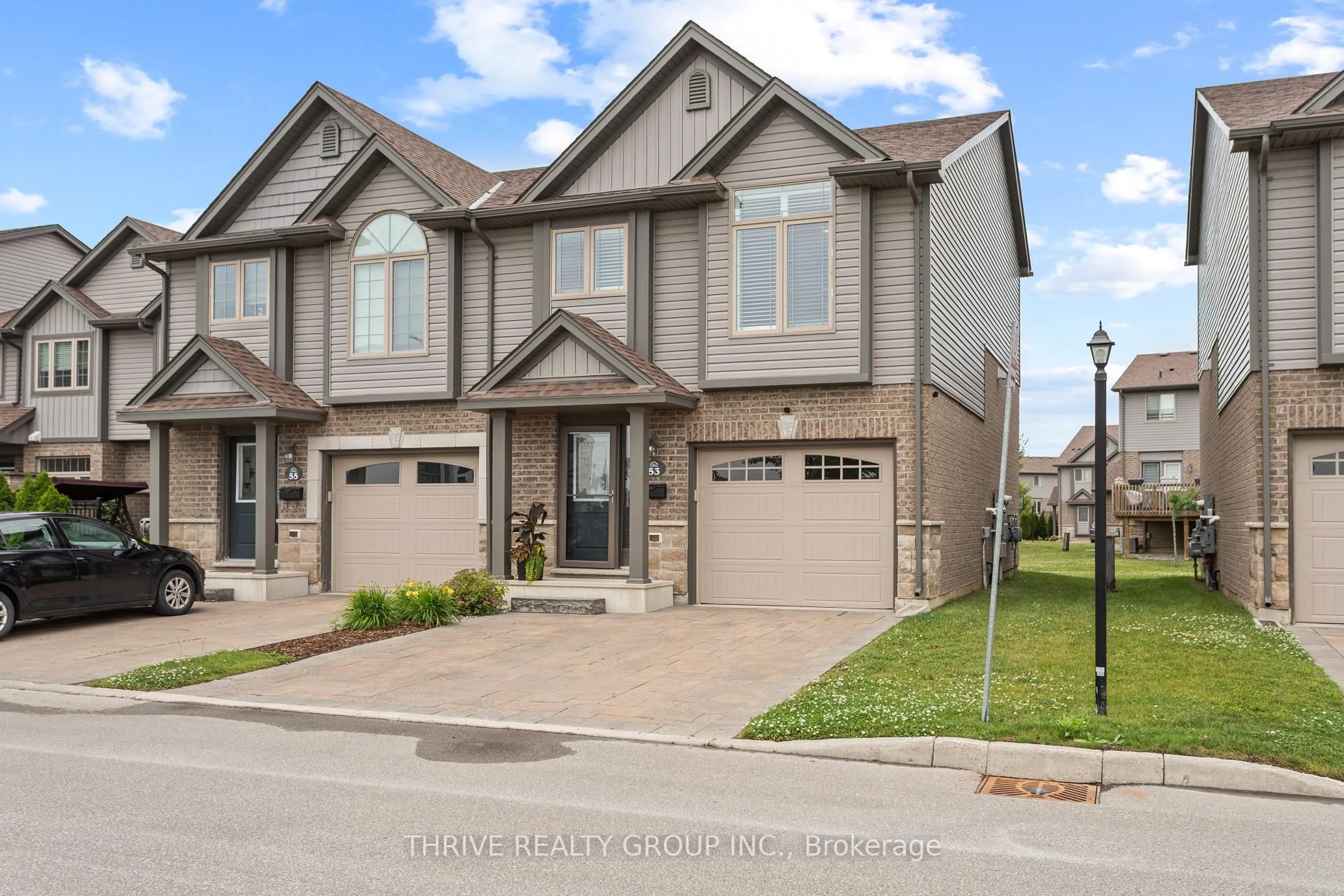 Home with brick exterior material, street for 3400 Castle Rock Pl #53, London South Ontario N6L 0E4