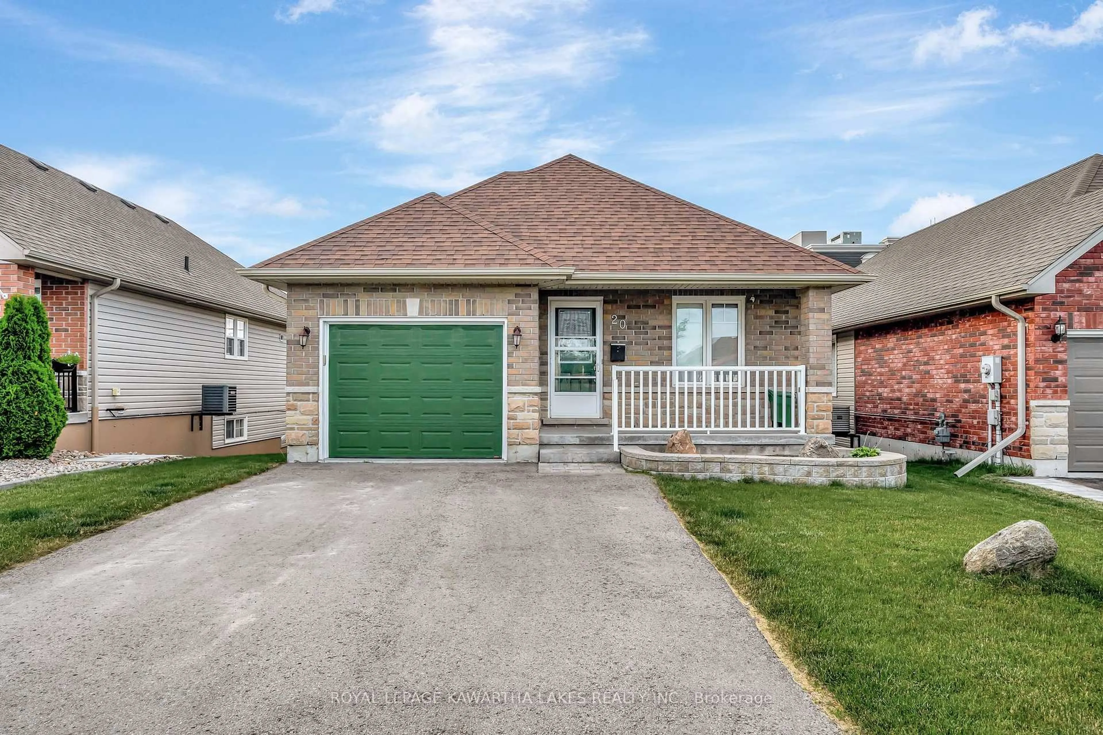 Home with brick exterior material, street for 20 Lisbeth Cres, Kawartha Lakes Ontario K9V 0C9