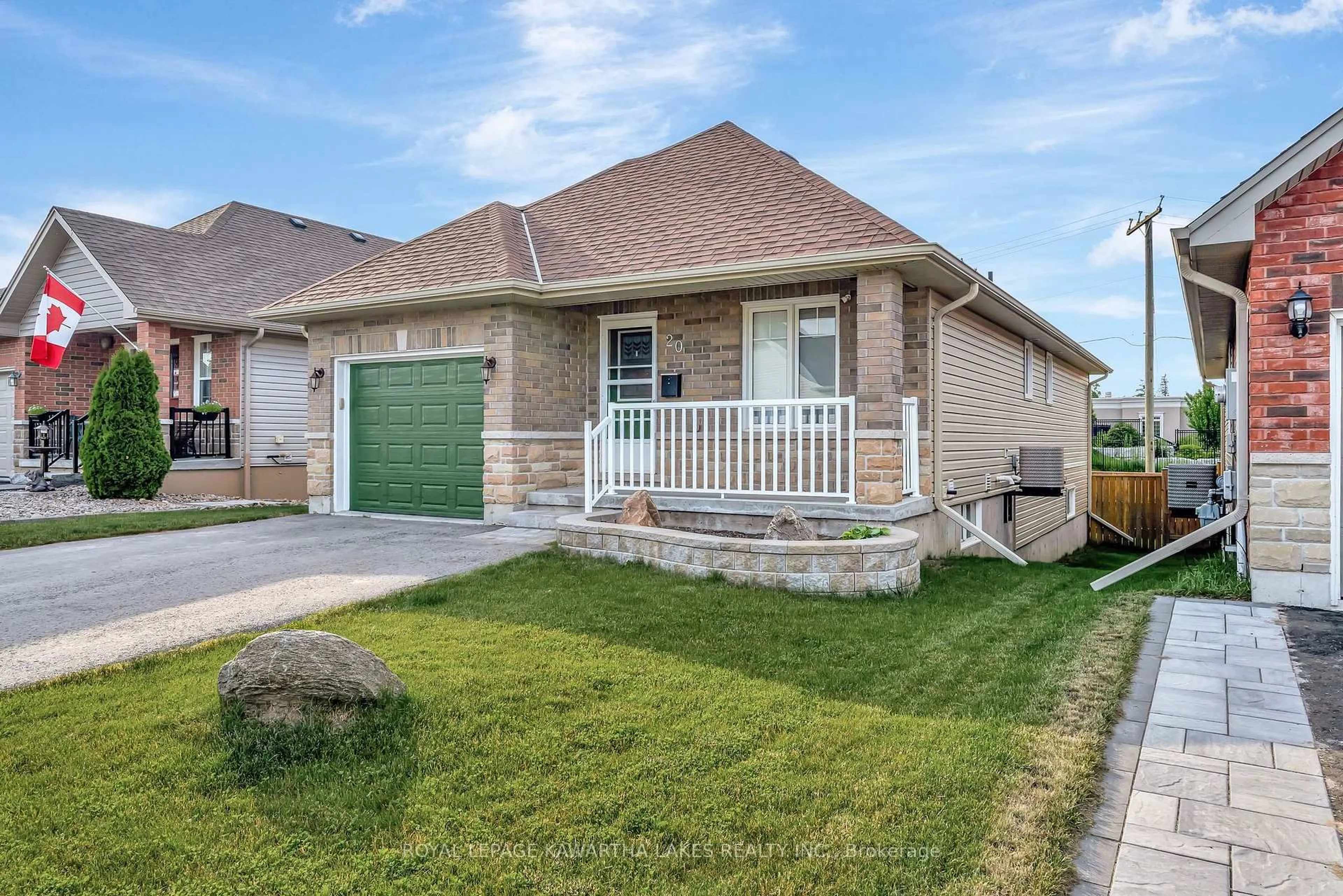 Home with brick exterior material, street for 20 Lisbeth Cres, Kawartha Lakes Ontario K9V 0C9