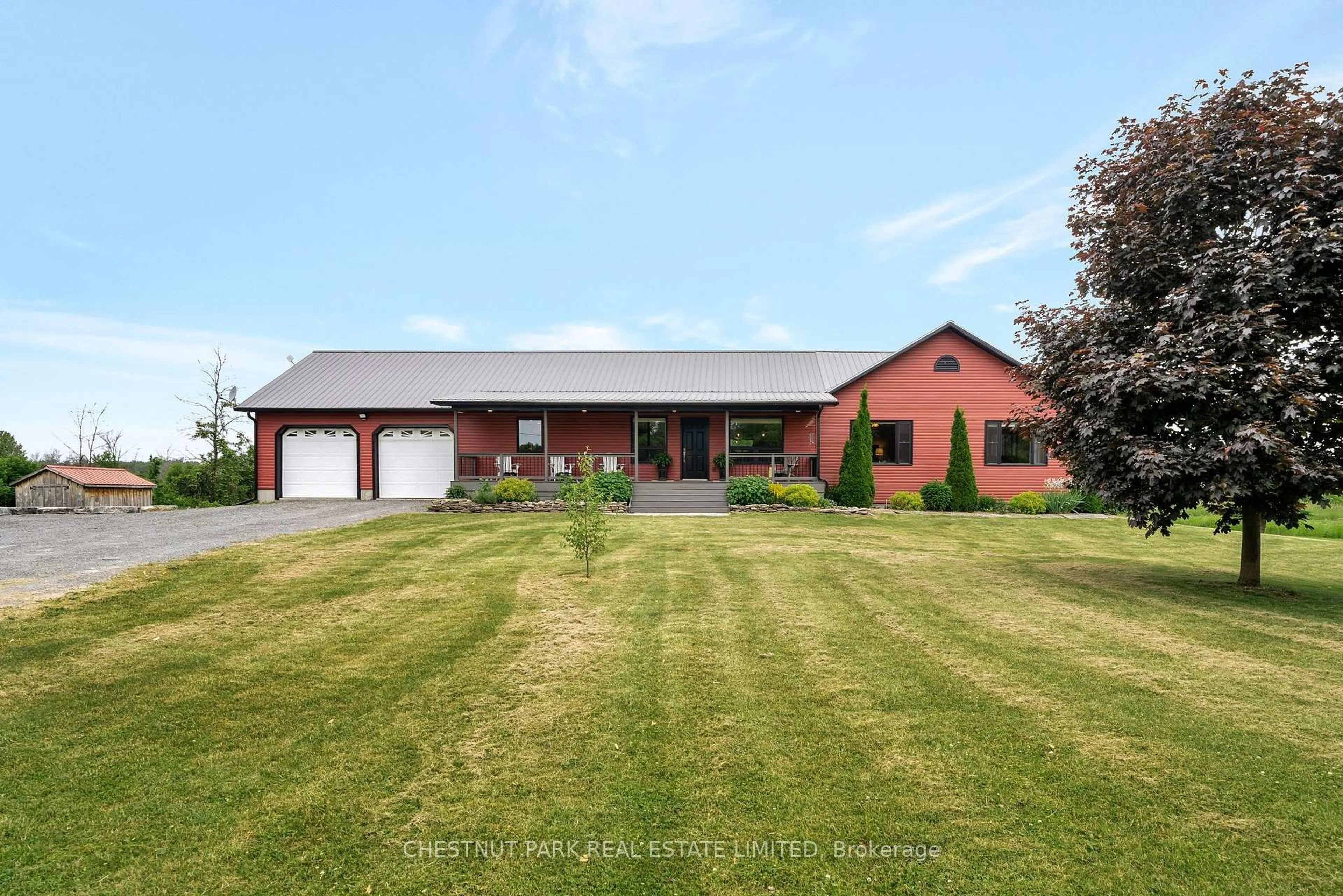 A pic from outside/outdoor area/front of a property/back of a property/a pic from drone, unknown for 767 Melville Rd, Prince Edward County Ontario K0K 1T0