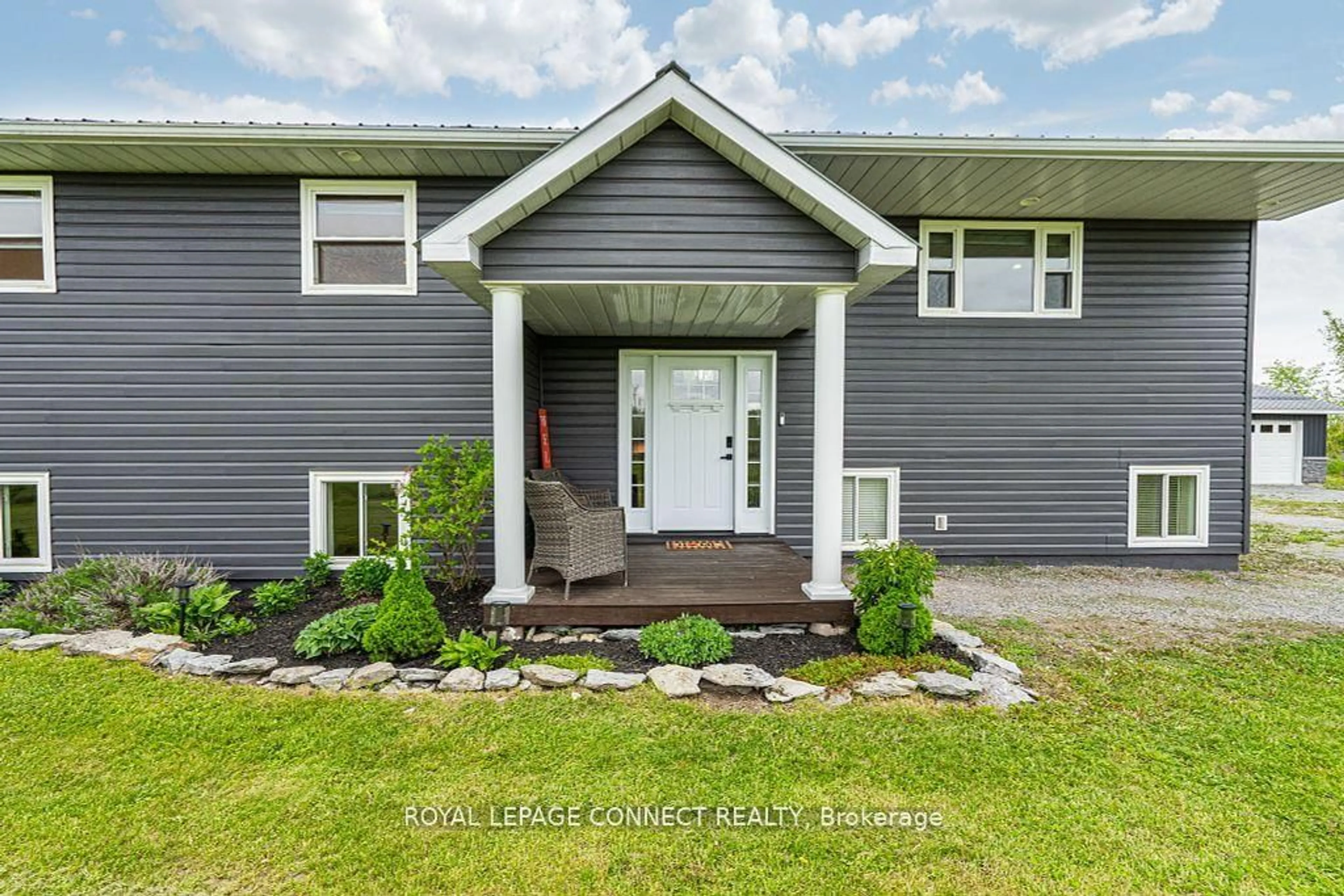 Home with vinyl exterior material, street for 2050 13th Line, Trent Hills Ontario K0K 2M0