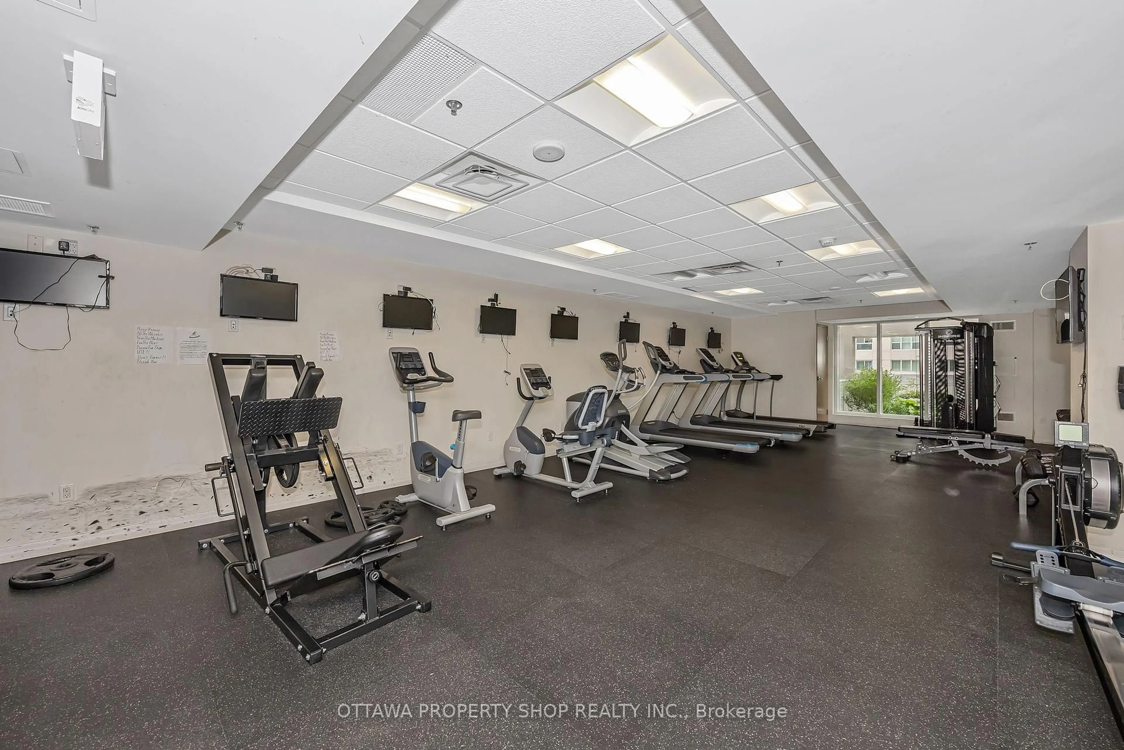 Gym or fitness room for 242 Rideau St #1209, Ottawa Ontario K1N 0B7