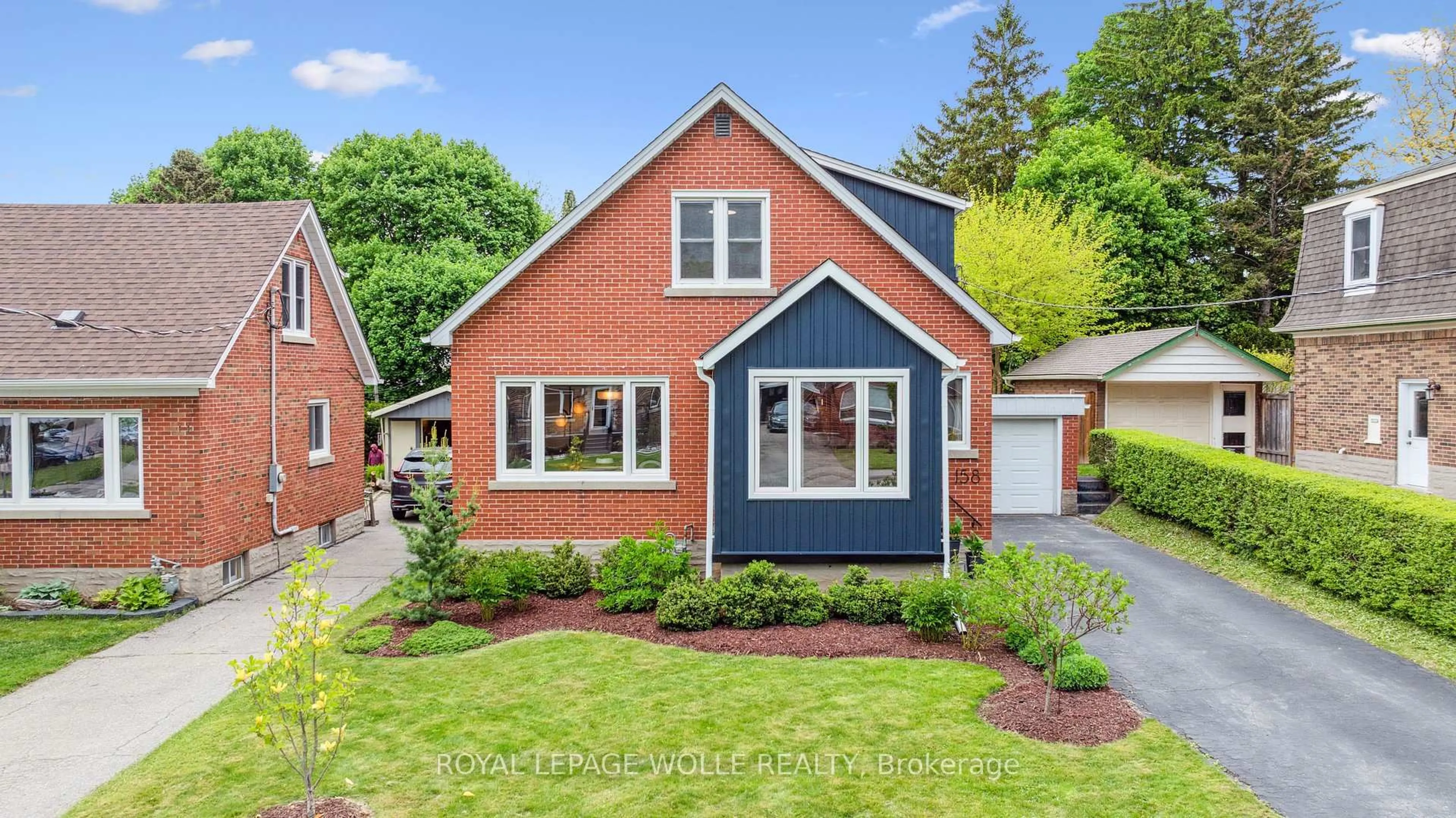 Home with brick exterior material, street for 158 Lucan Ave, Waterloo Ontario N2J 1W7