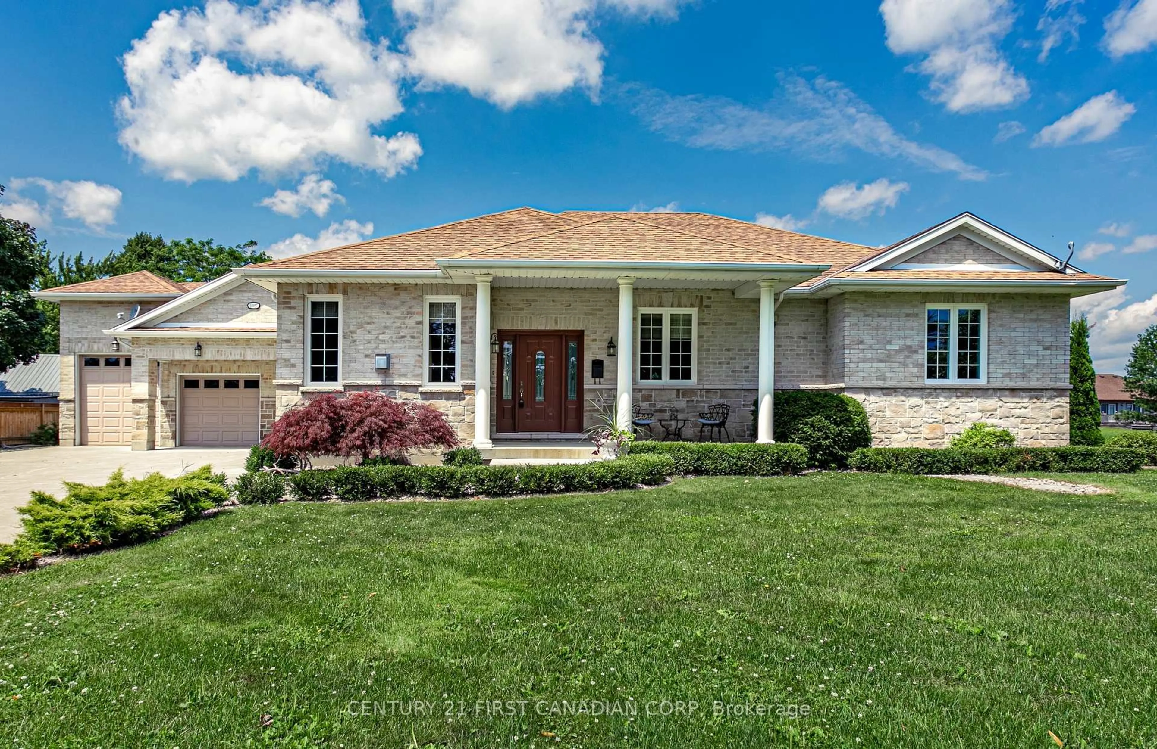 Home with brick exterior material, street for 11507 Lagonda Way, Chatham-Kent Ontario N0P 1X0