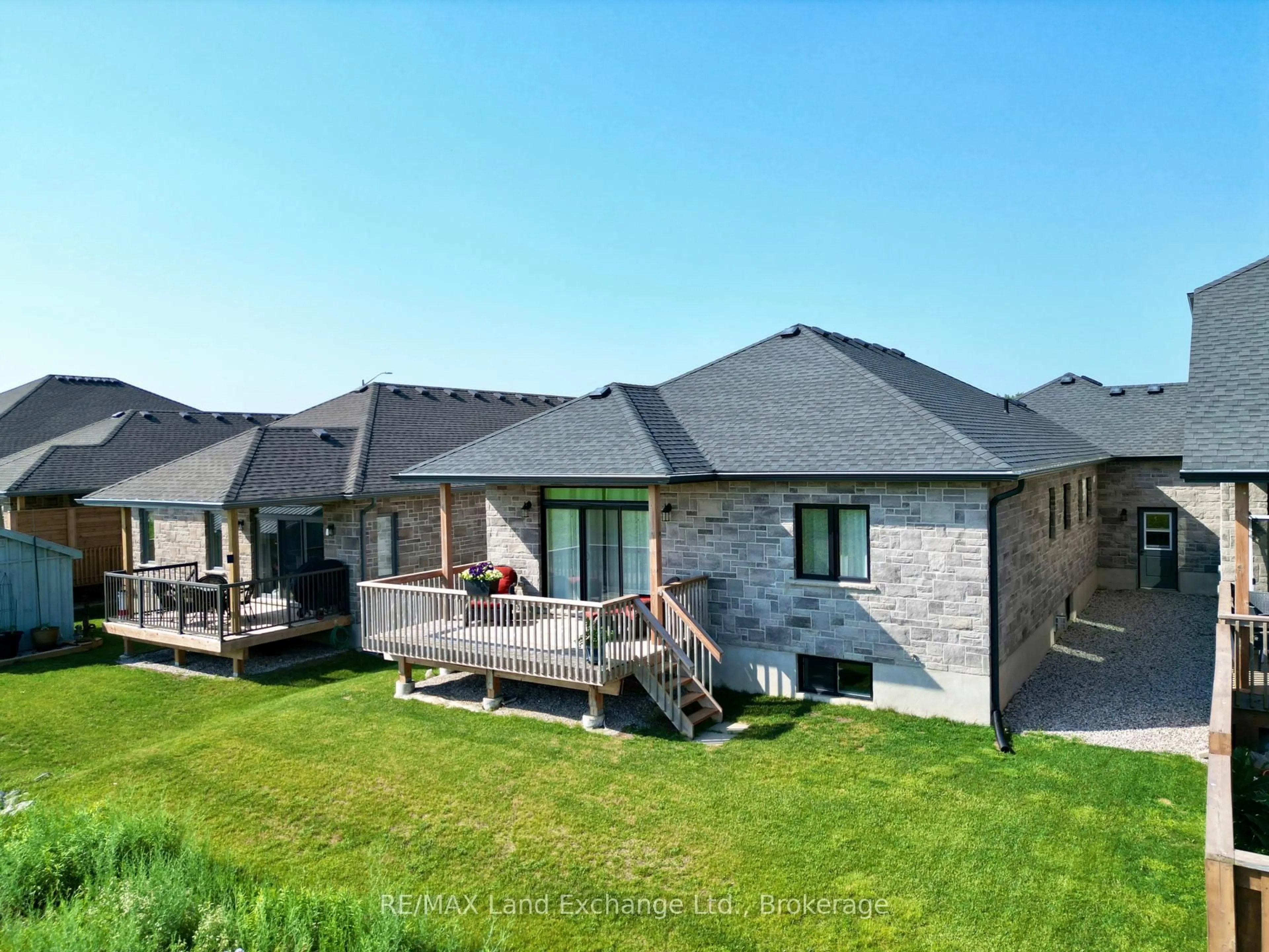 A pic from outside/outdoor area/front of a property/back of a property/a pic from drone, unknown for 494 Ivings Dr, Saugeen Shores Ontario N0H 2C3