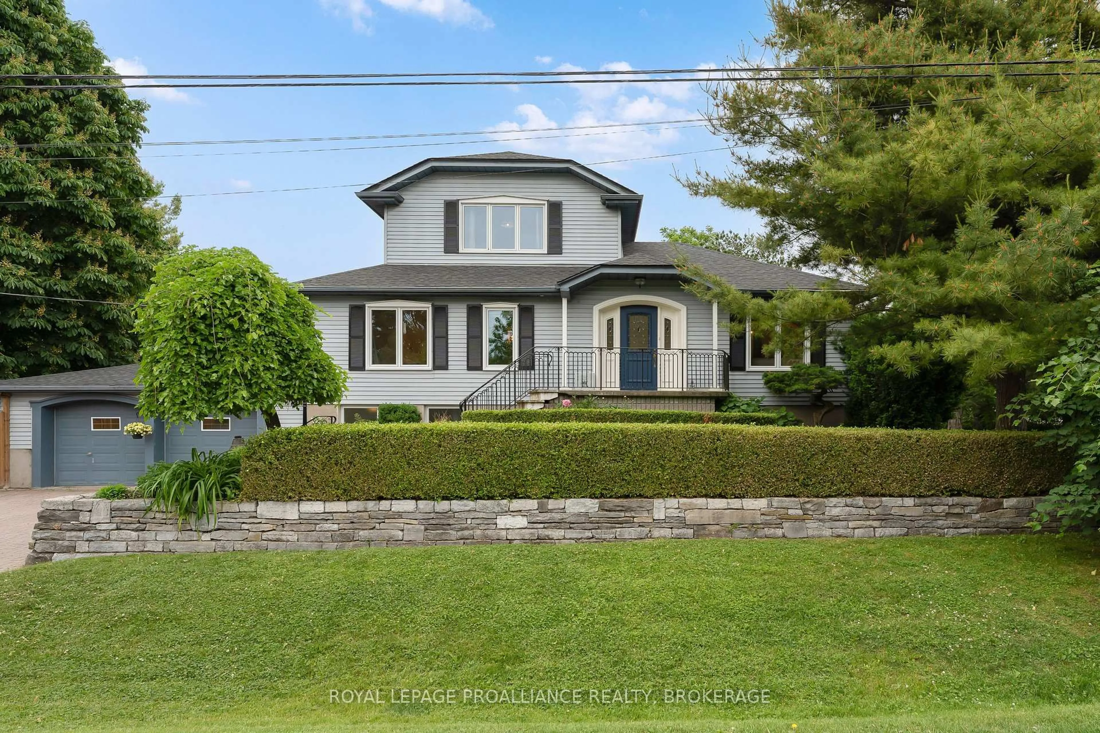 A pic from outside/outdoor area/front of a property/back of a property/a pic from drone, street for 48 Jorene Dr, Kingston Ontario K7M 3X7