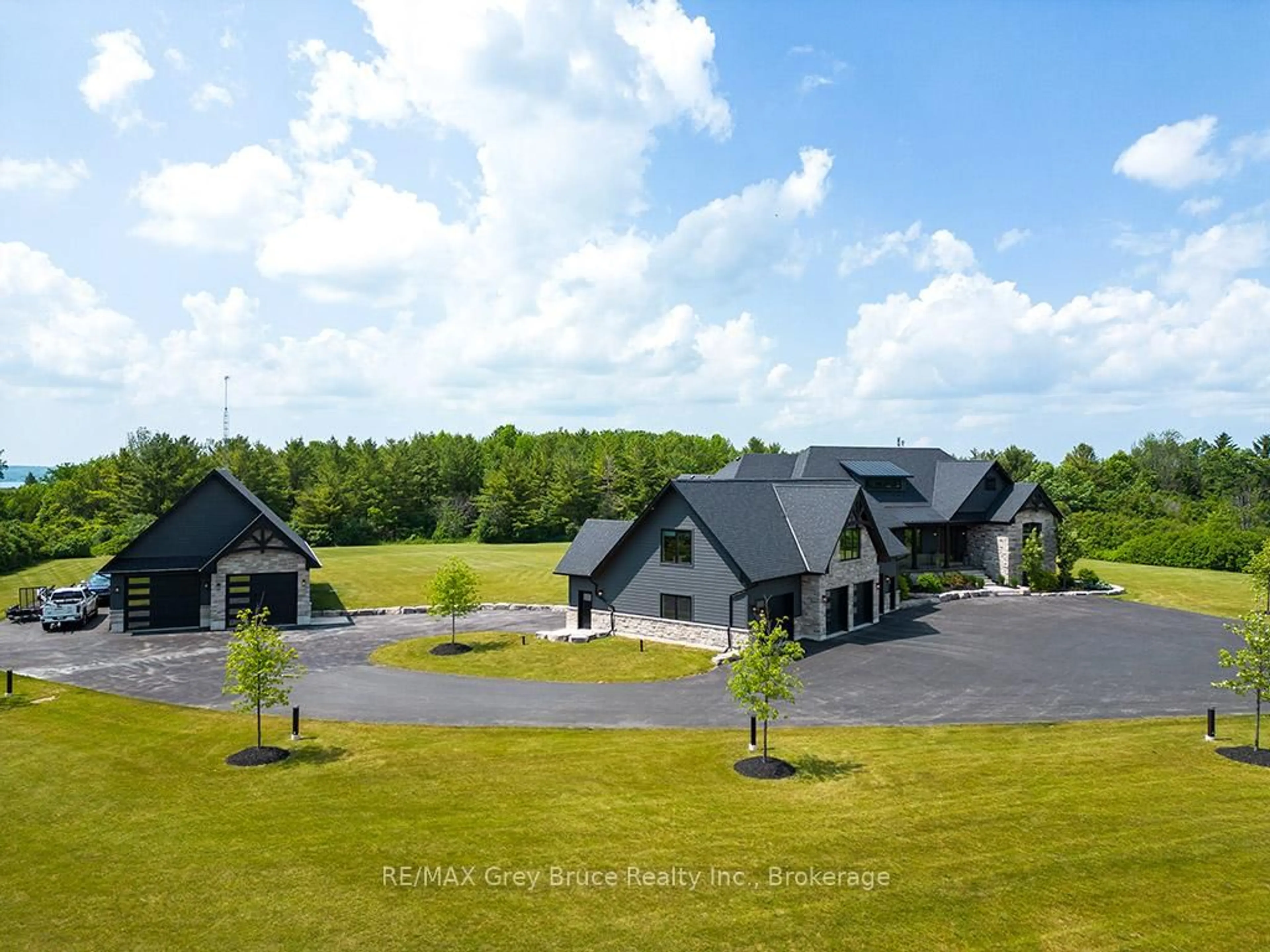 A pic from outside/outdoor area/front of a property/back of a property/a pic from drone, unknown for 438800 Grey Road 15 Rd, Meaford Ontario N4K 5N3