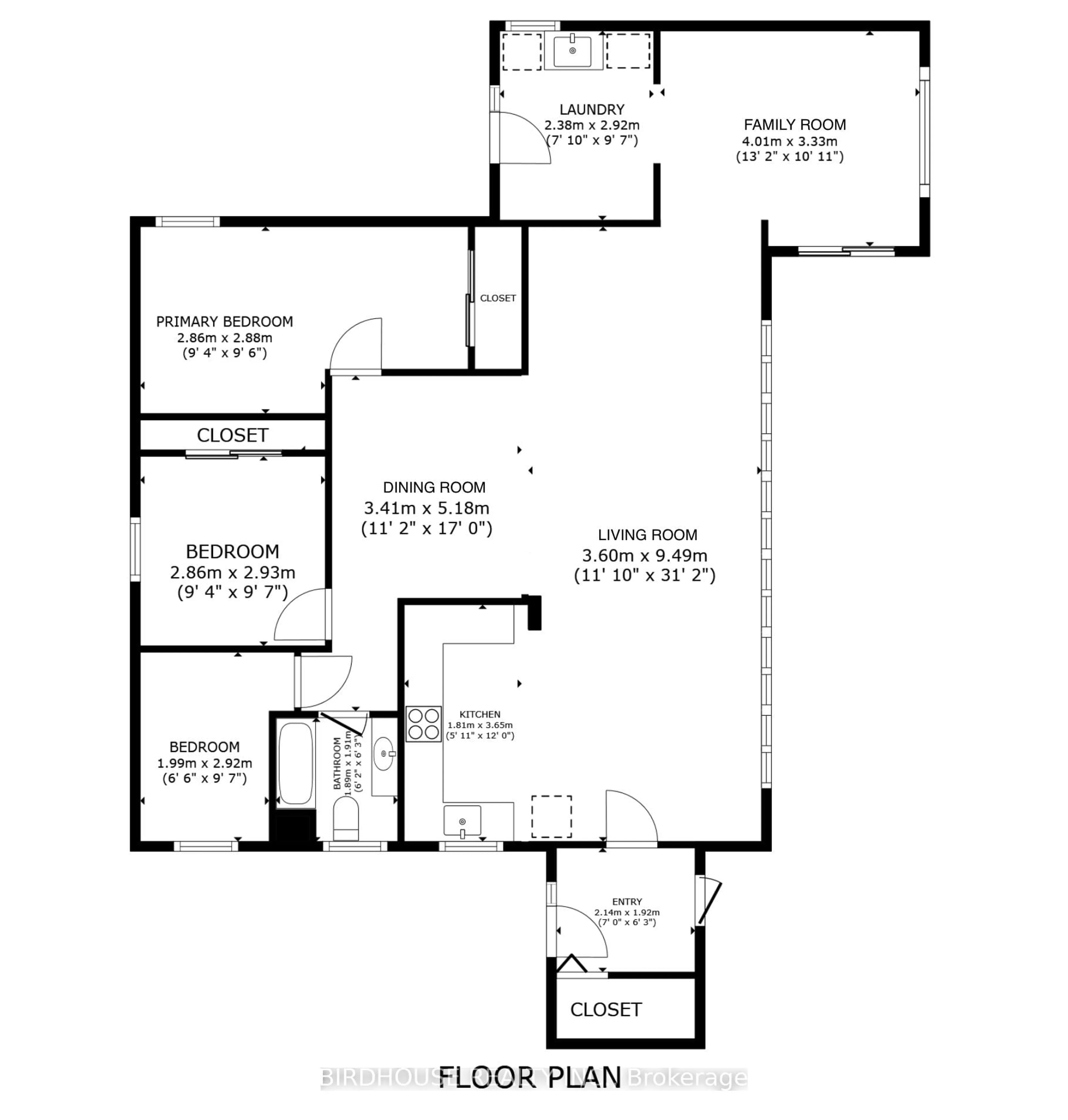 Floor plan for 132 Fenelon Dr, Kawartha Lakes Ontario K0M 1G0
