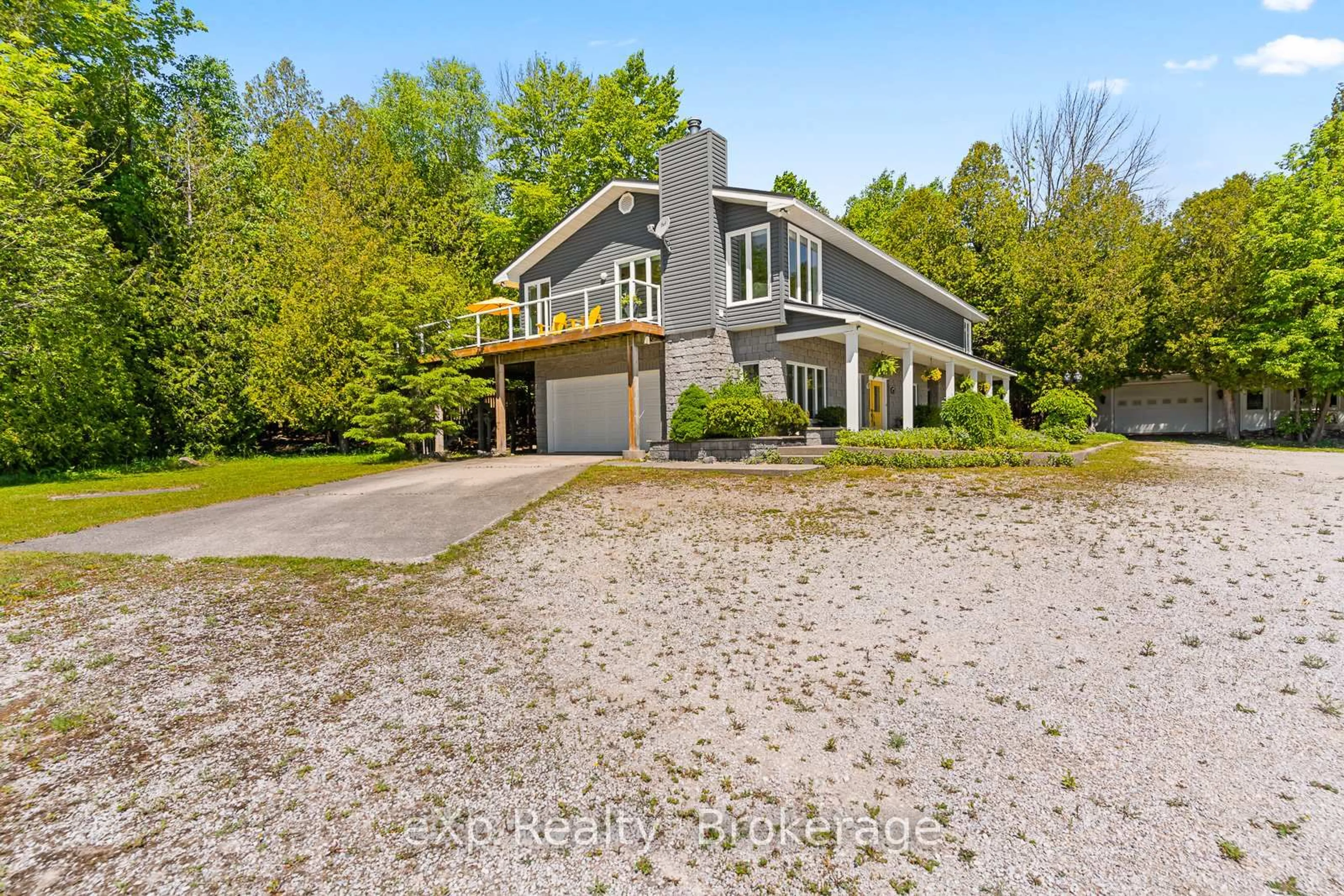 A pic from outside/outdoor area/front of a property/back of a property/a pic from drone, water/lake/river/ocean view for 900 Berford St, South Bruce Peninsula Ontario N0H 2T0