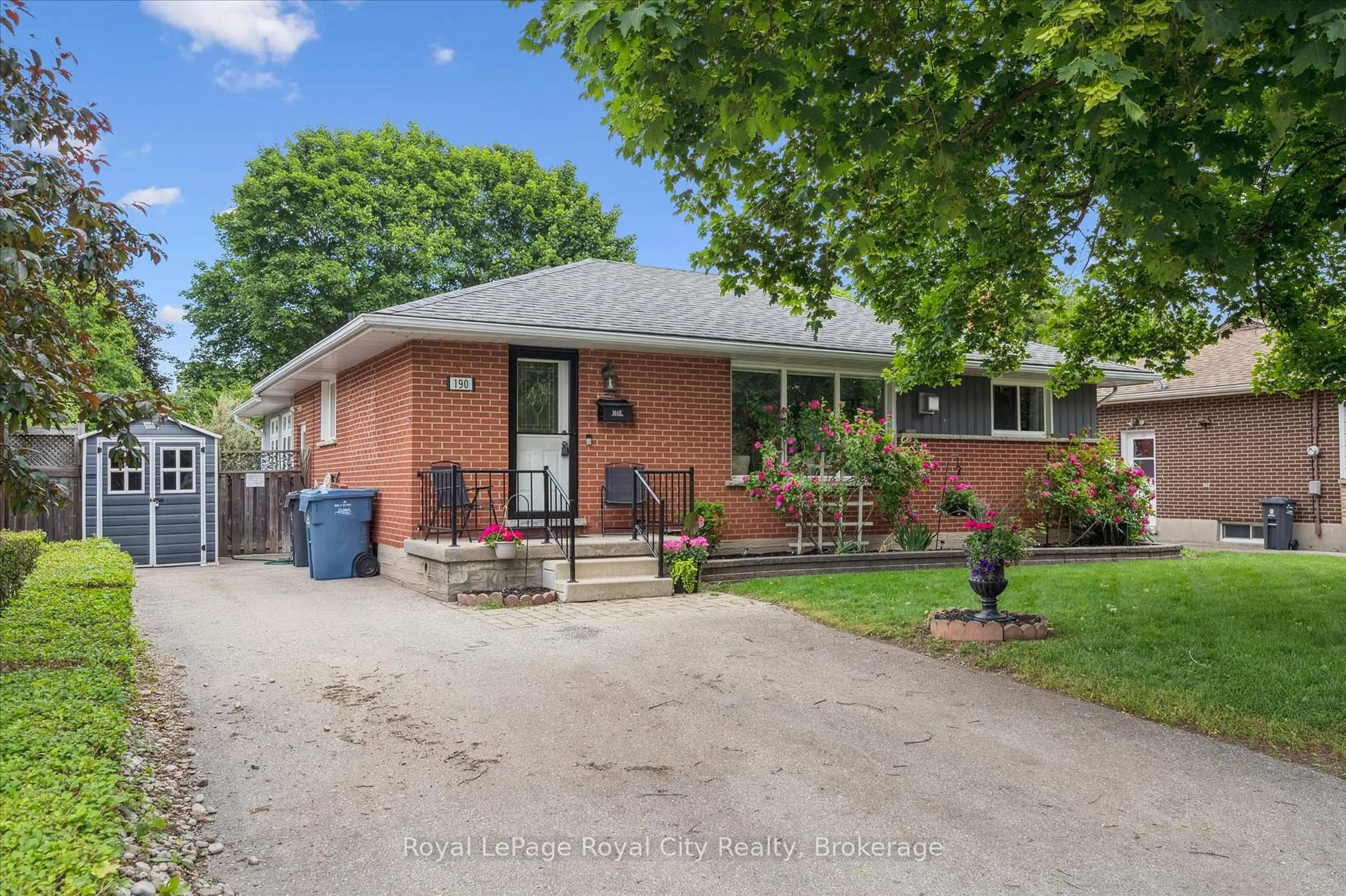 Home with brick exterior material, street for 190 Waverley Dr, Guelph Ontario N1E 1H4