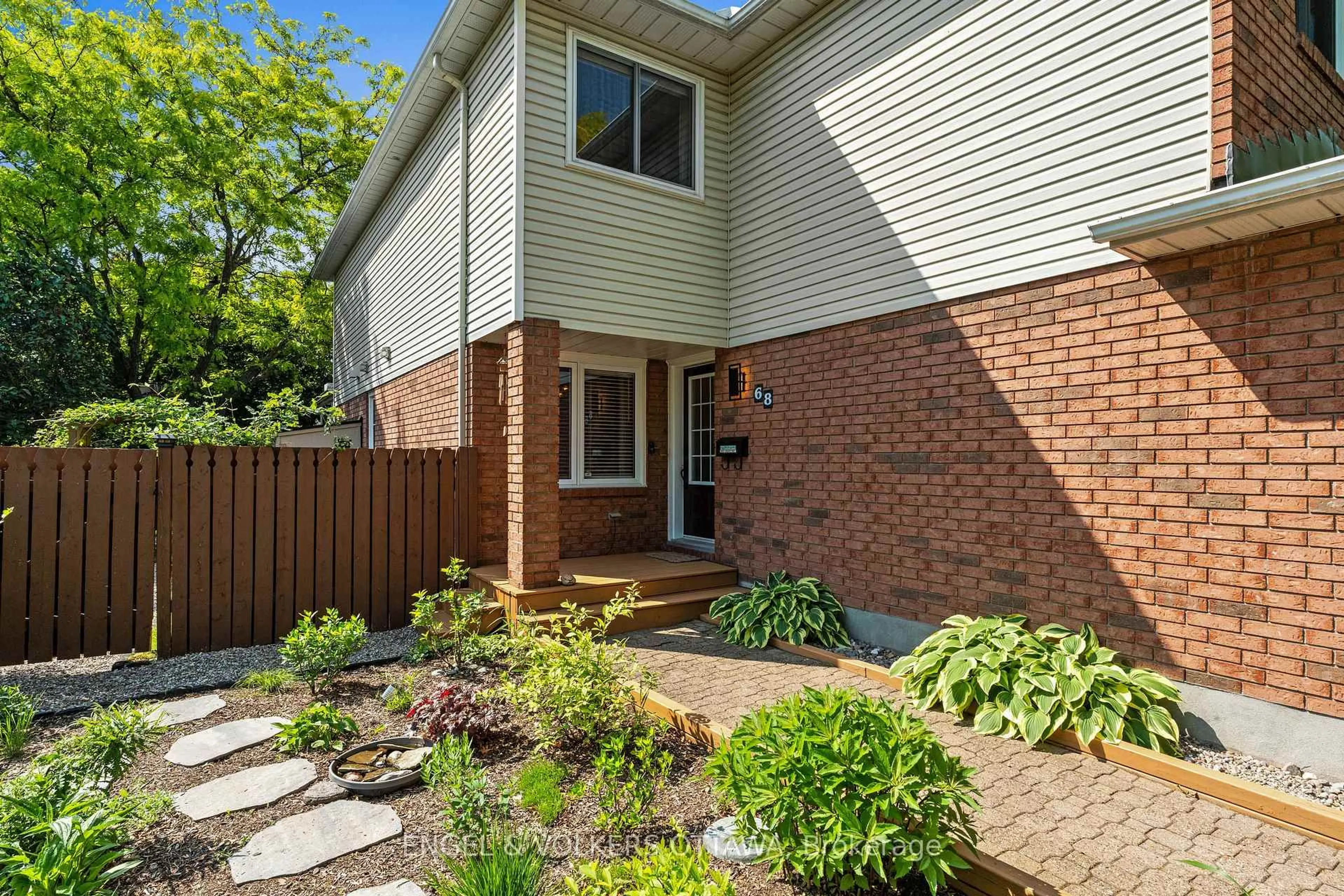 Home with brick exterior material, street for 68 Thornbury Cres, Ottawa Ontario K2G 6C4