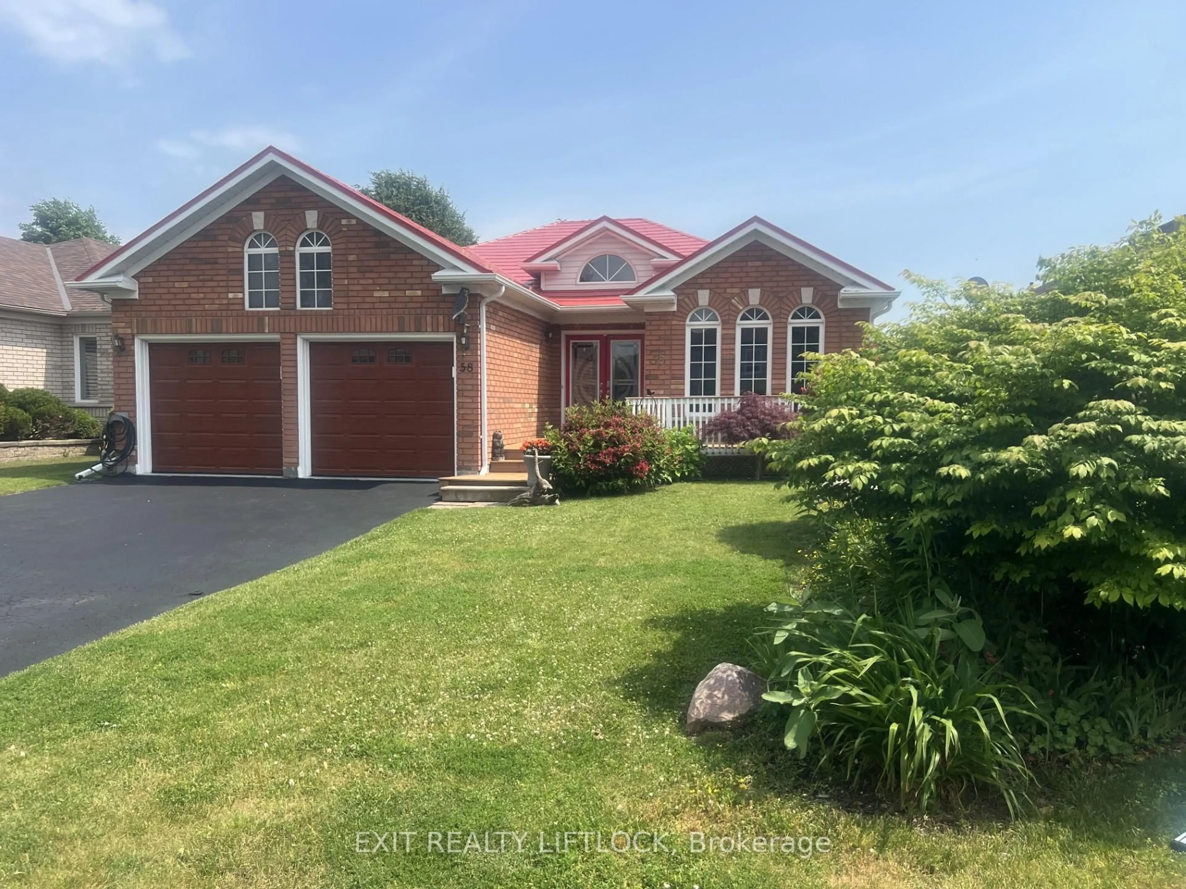 A pic from outside/outdoor area/front of a property/back of a property/a pic from drone, unknown for 58 Baxter Pl, Port Hope Ontario L1A 4J6