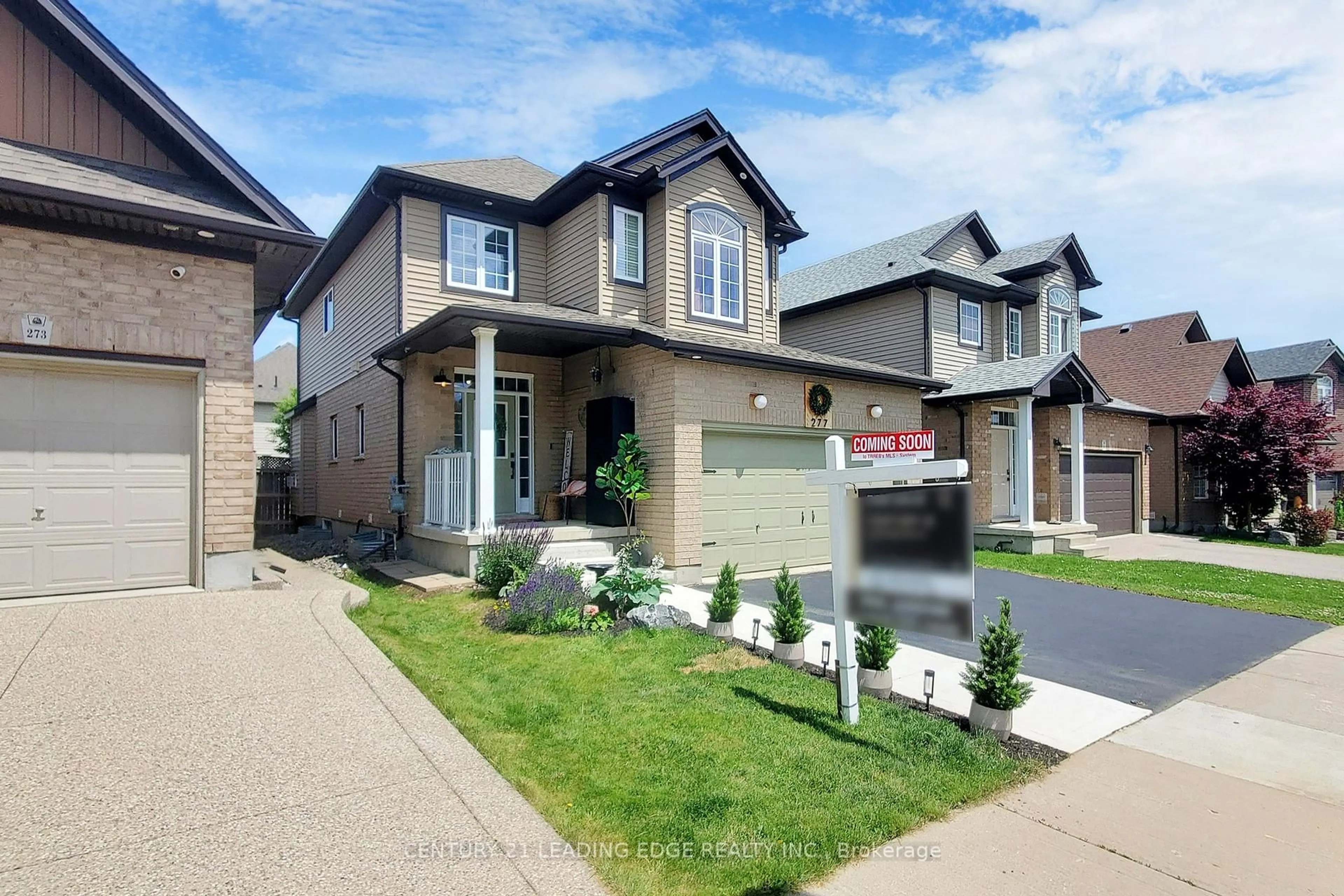 Home with brick exterior material, street for 277 Watervale Cres, Kitchener Ontario N2A 0G7