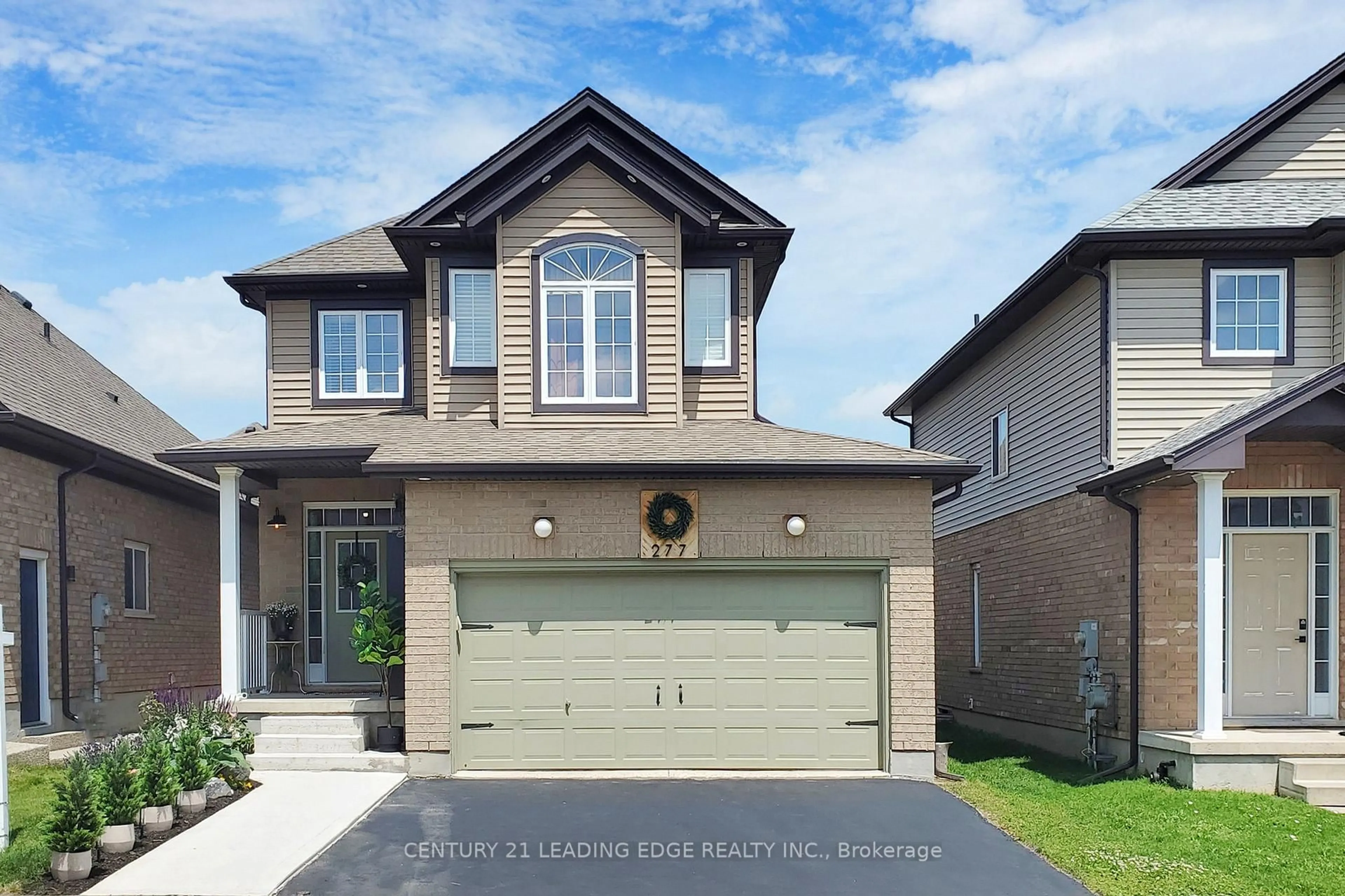 Home with brick exterior material, street for 277 Watervale Cres, Kitchener Ontario N2A 0G7