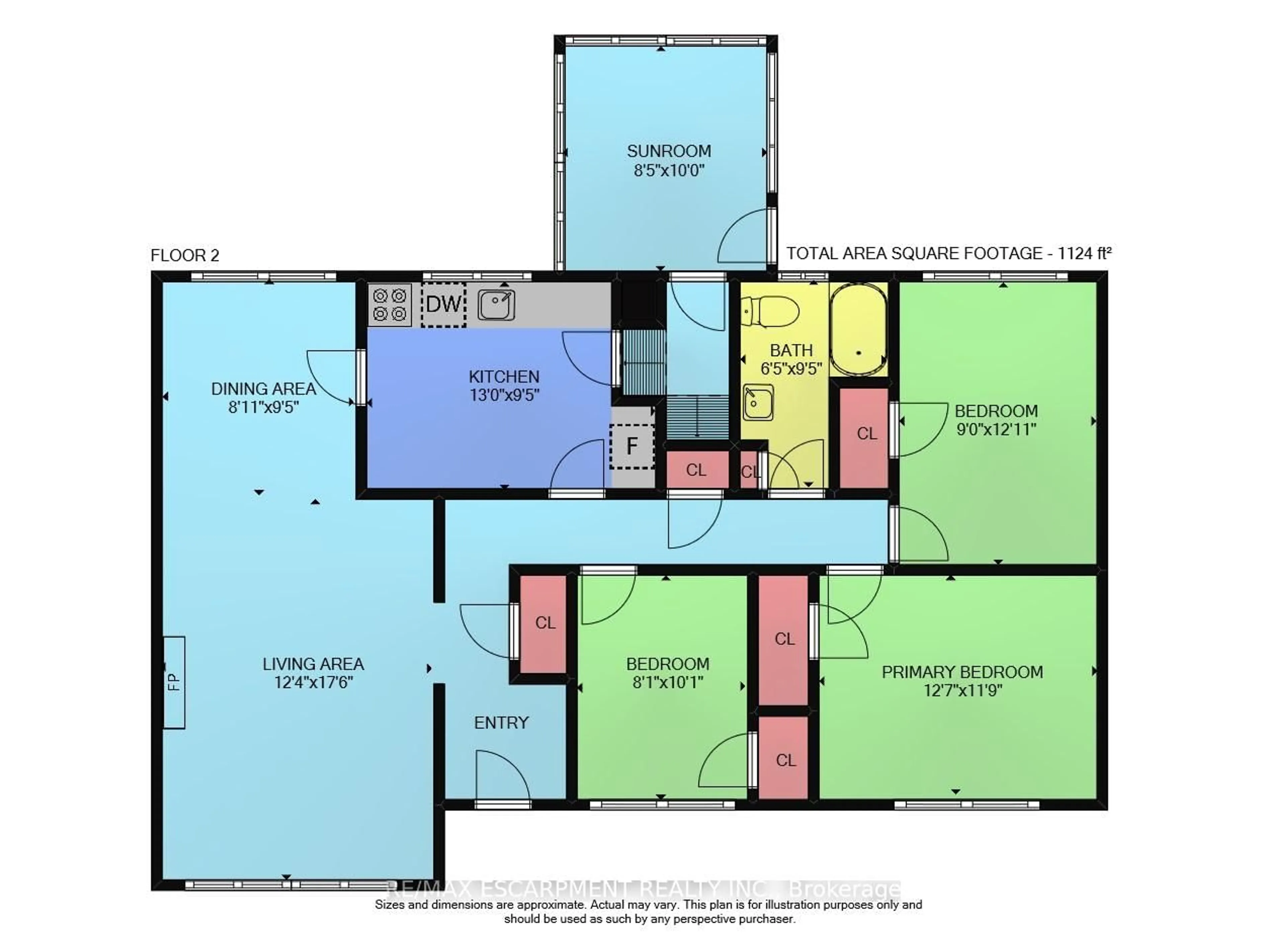 Floor plan for 52 Wyngate Ave, Hamilton Ontario L8G 1T4