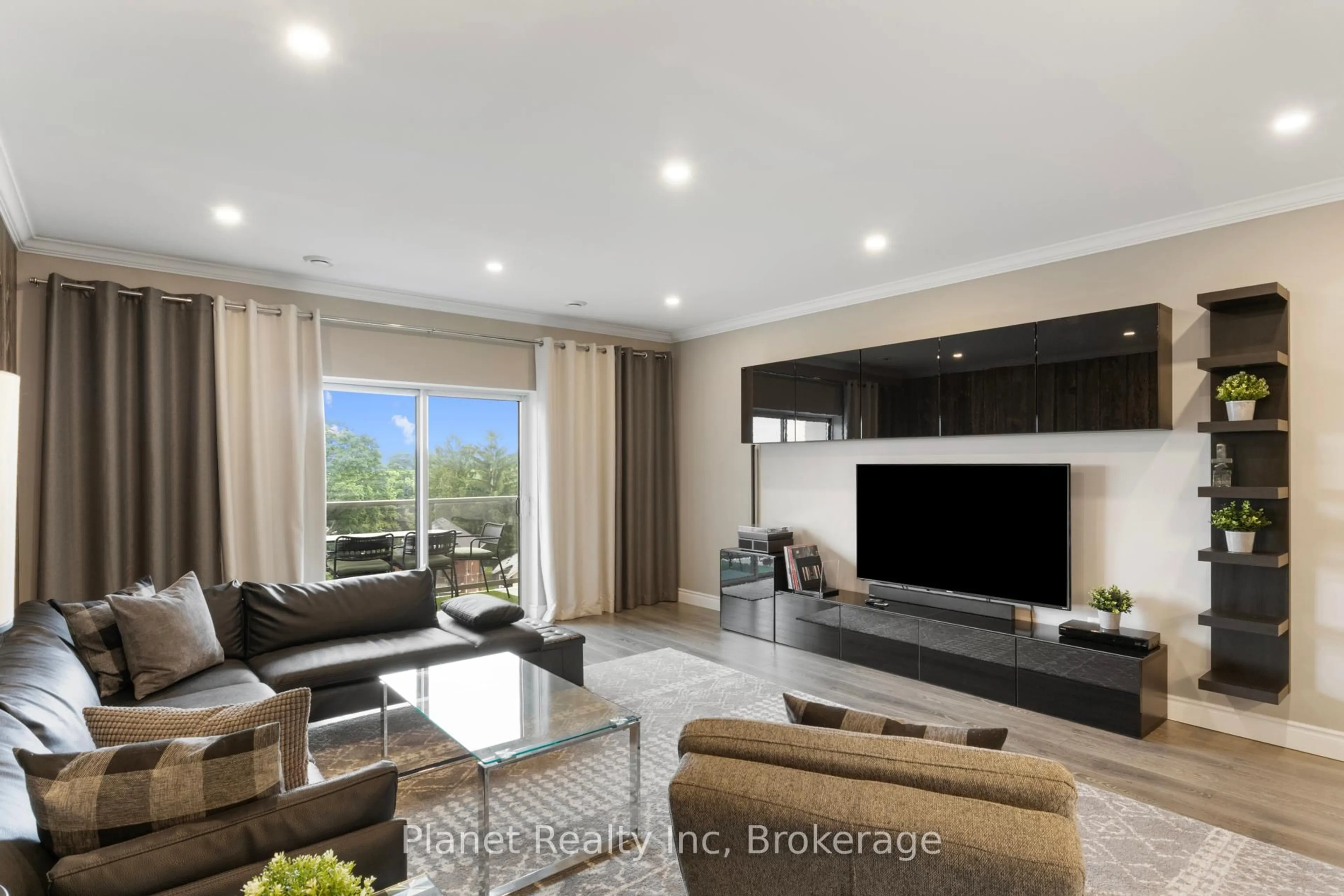Living room with furniture, unknown for 60 Wyndham St #507, Guelph Ontario N1E 7H7