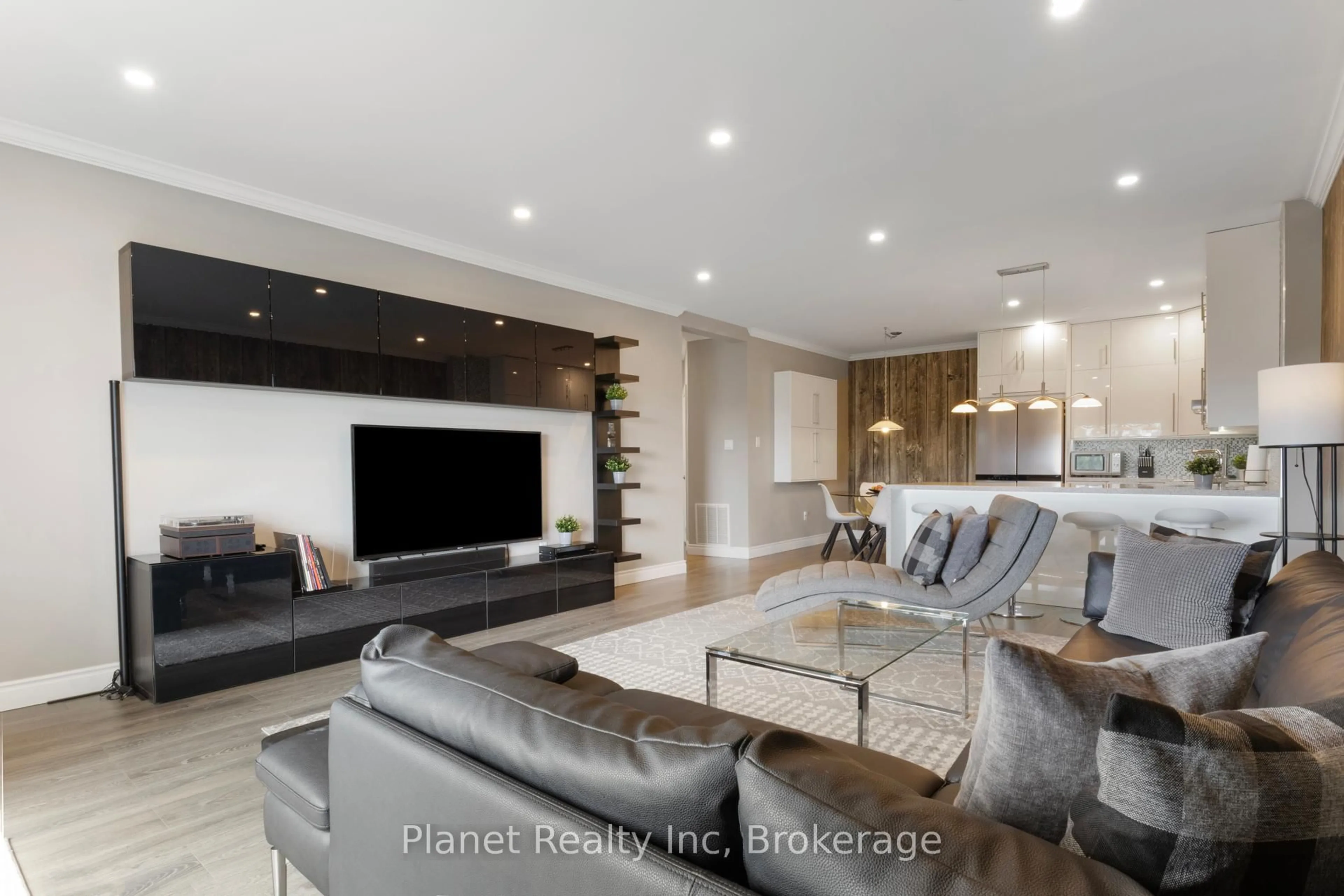 Living room with furniture, unknown for 60 Wyndham St #507, Guelph Ontario N1E 7H7