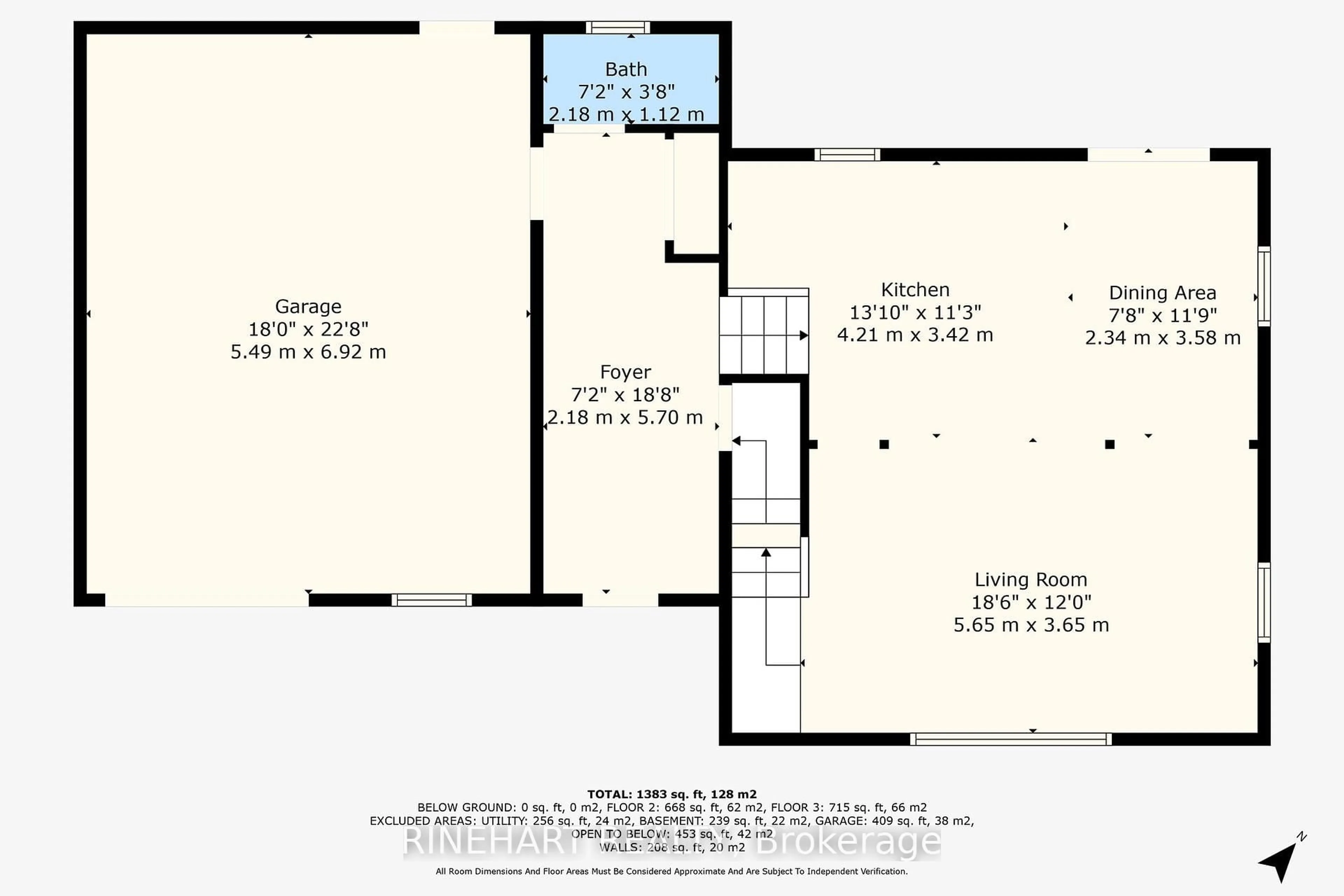 Floor plan for 172 Frederick St, Southwest Middlesex Ontario N0L 2N0