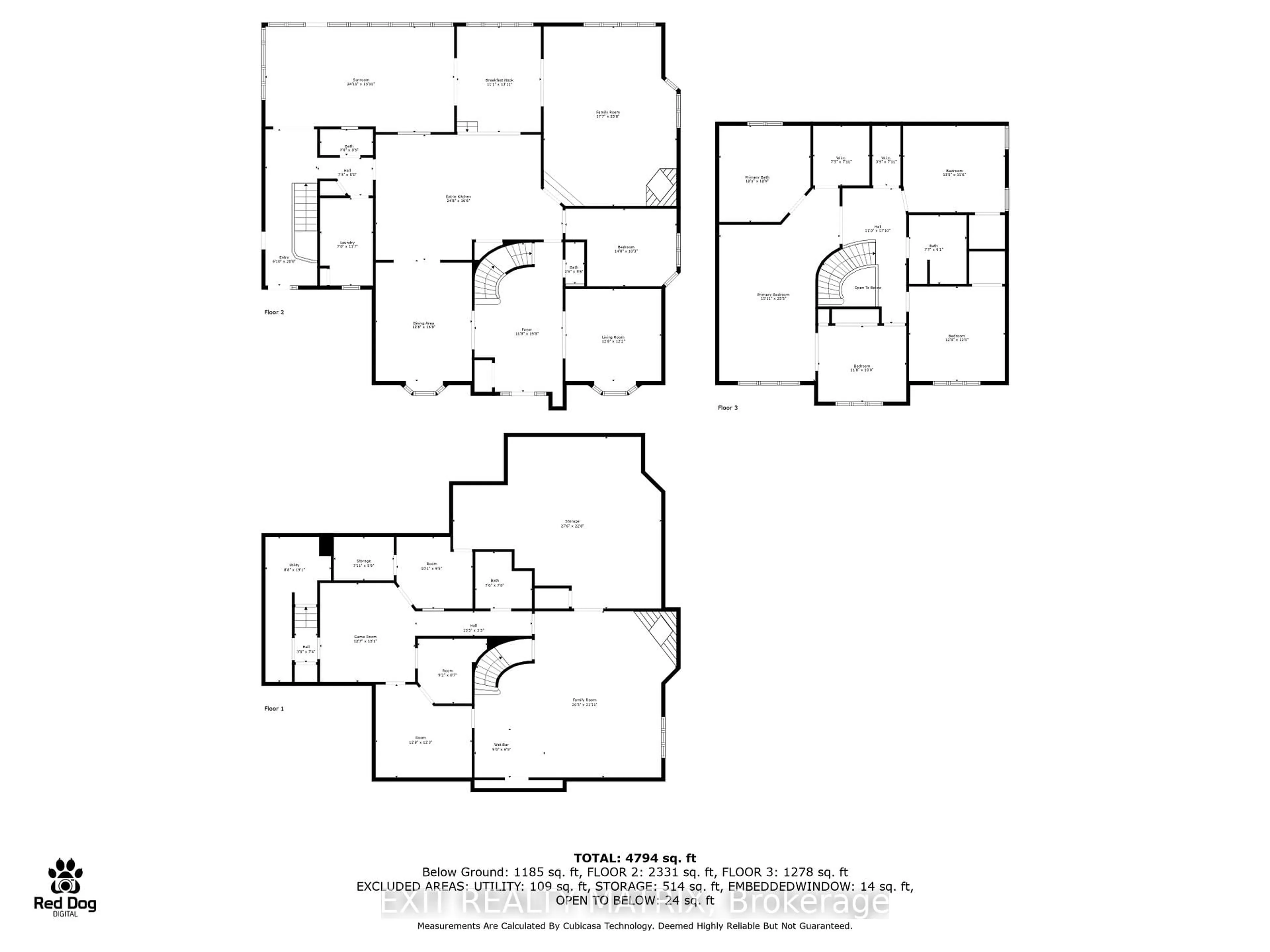 Floor plan for 2845 FRONT Rd, Champlain Ontario K6A 2R2