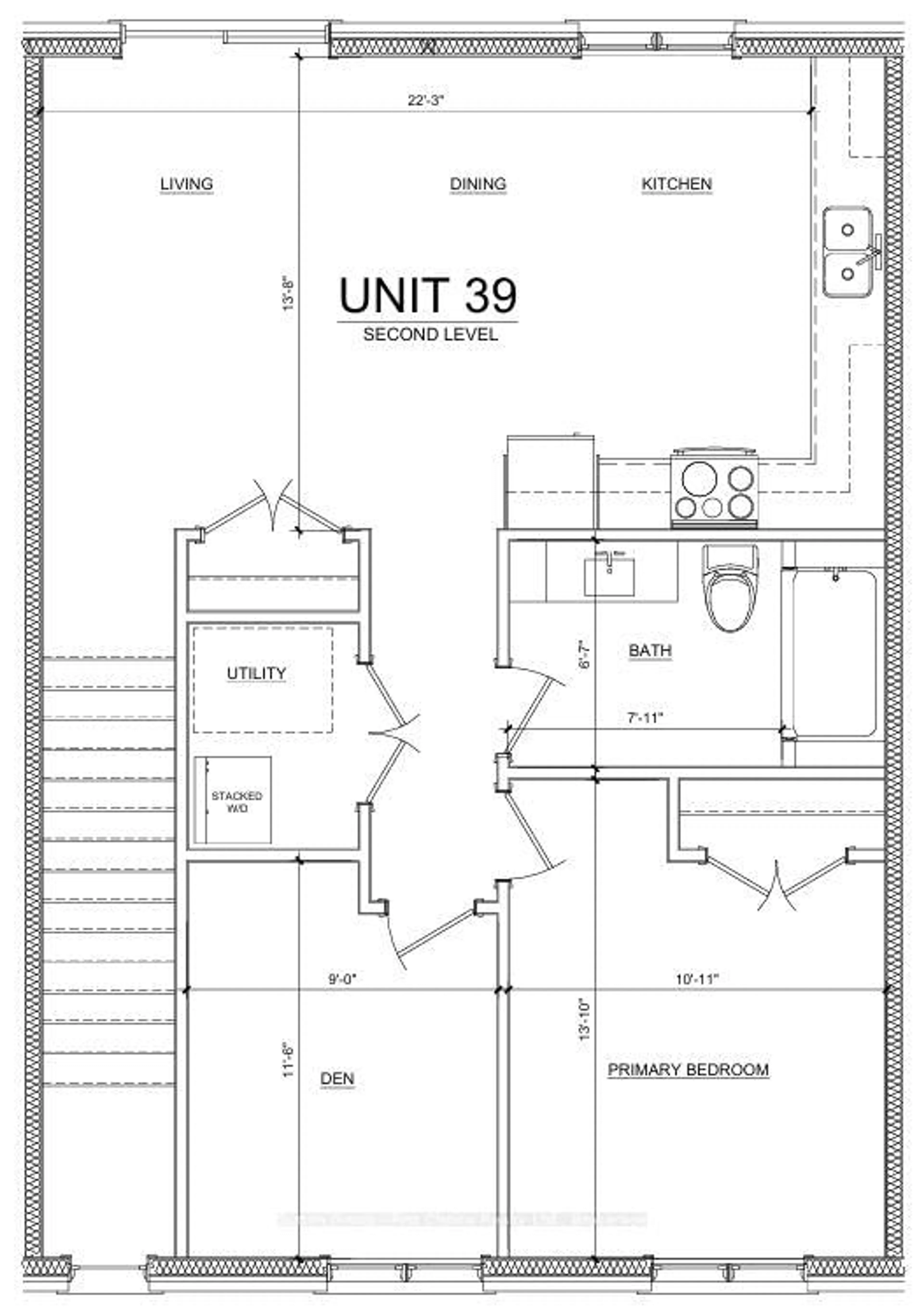 Floor plan for 3202 VIVIAN Line #39, Stratford Ontario N5A 0K6