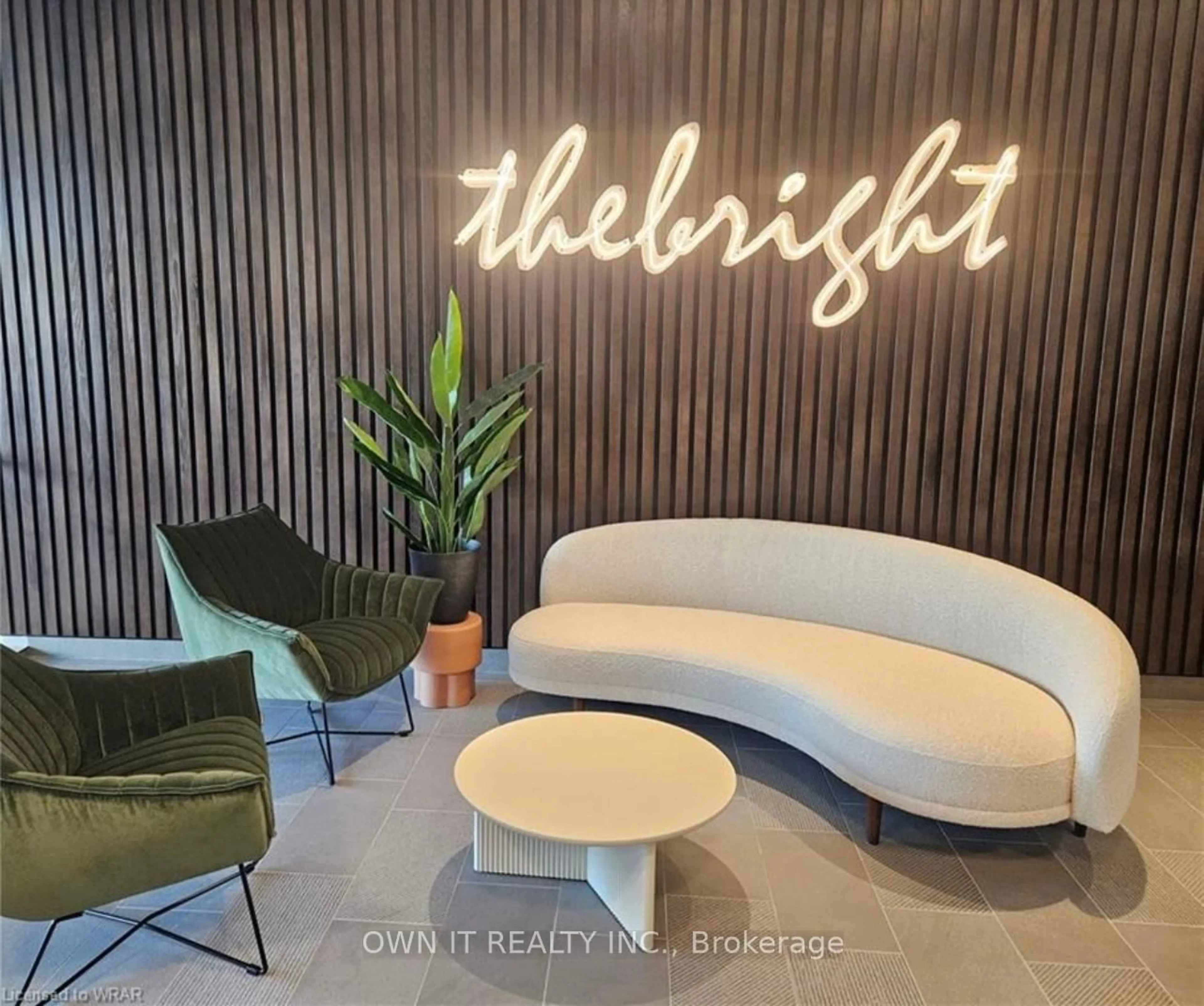 Lobby for 741 King St #608, Kitchener Ontario N2G 0E9
