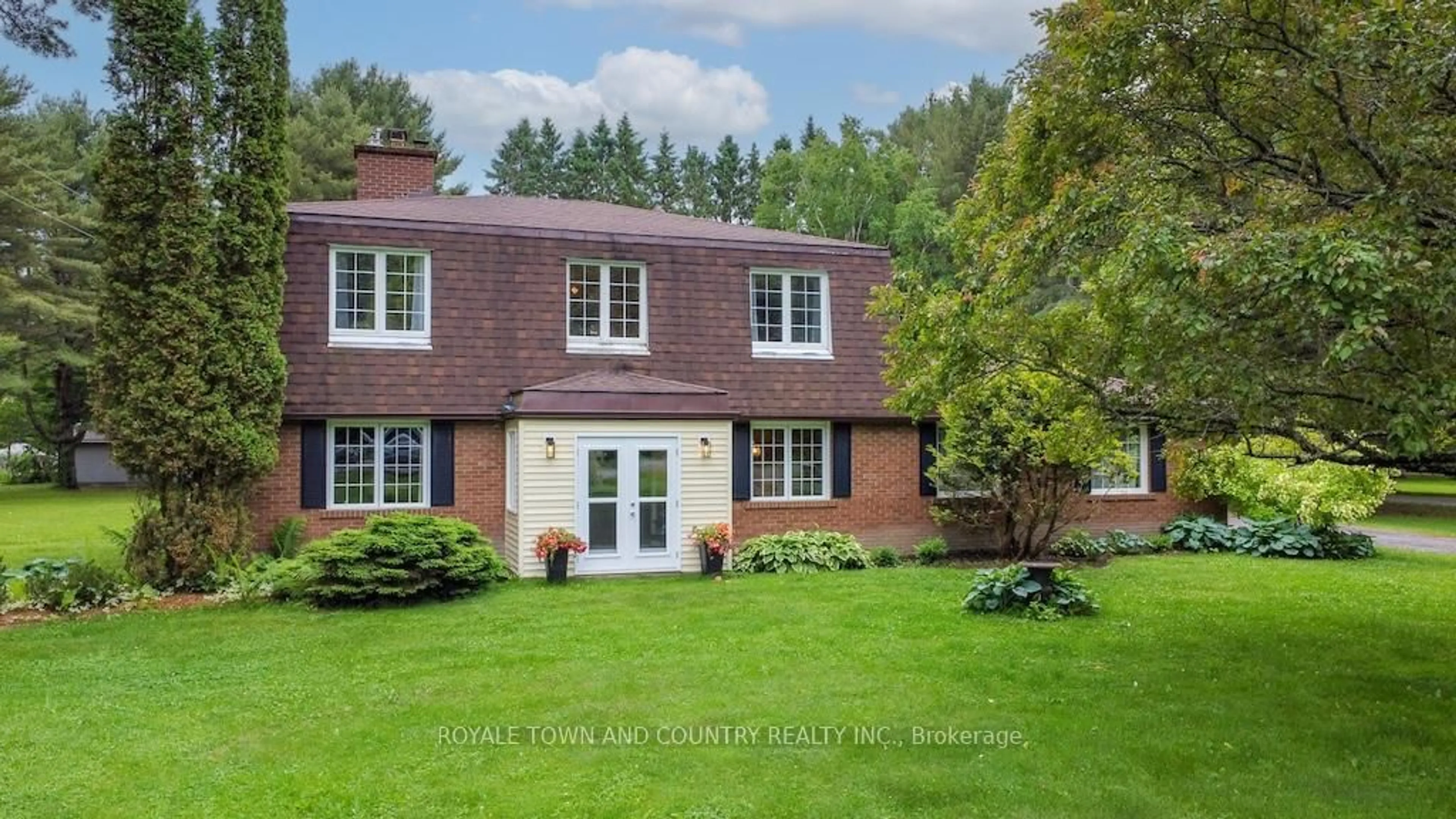 Home with brick exterior material, street for 1304 North Shore Rd, Algonquin Highlands Ontario K0M 1S0