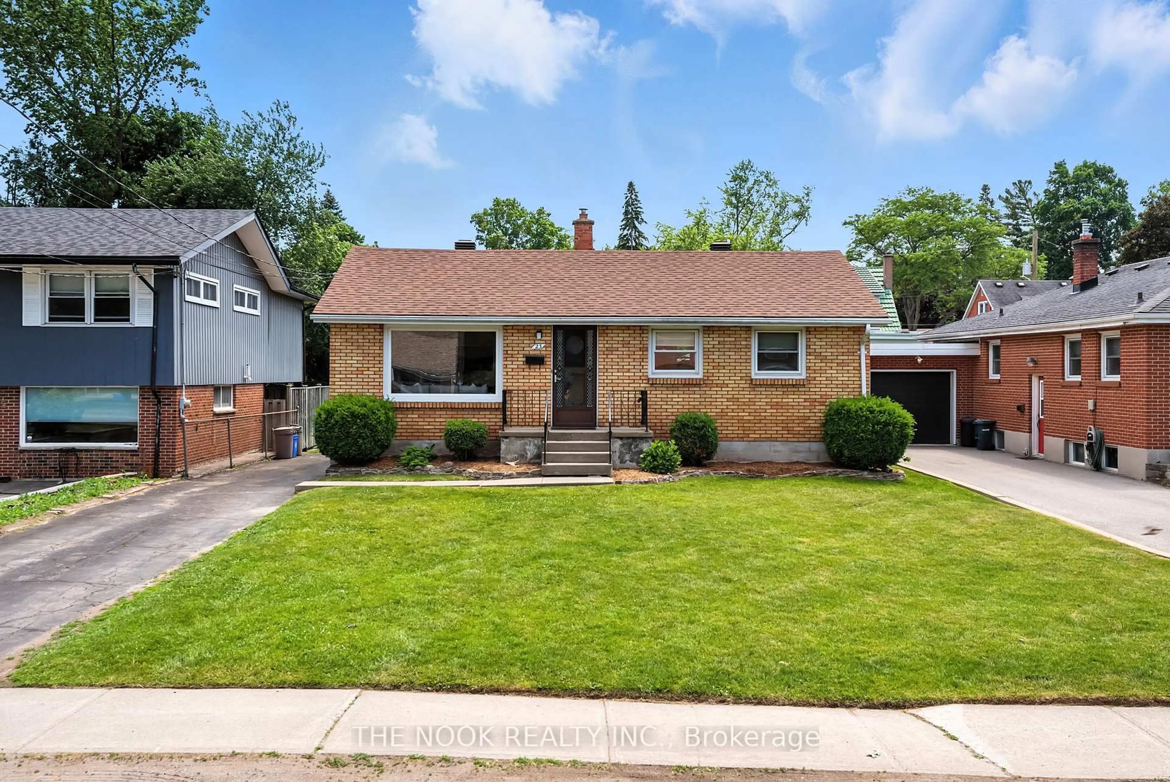 Home with brick exterior material, street for 23 Hyde Park Ave, Belleville Ontario K8N 2K1