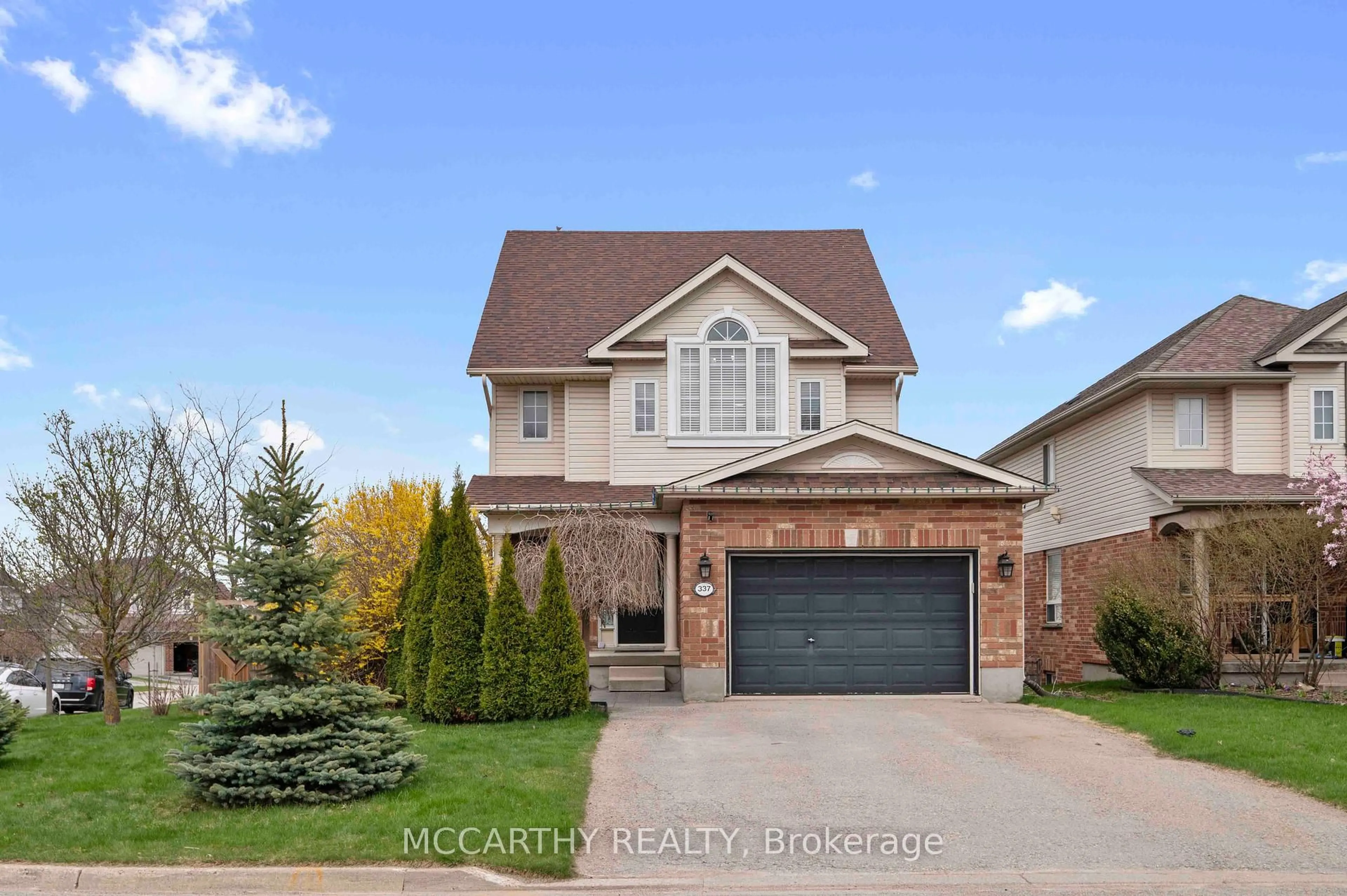 Home with brick exterior material, street for 337 Rintoul Cres, Shelburne Ontario L9V 3C5