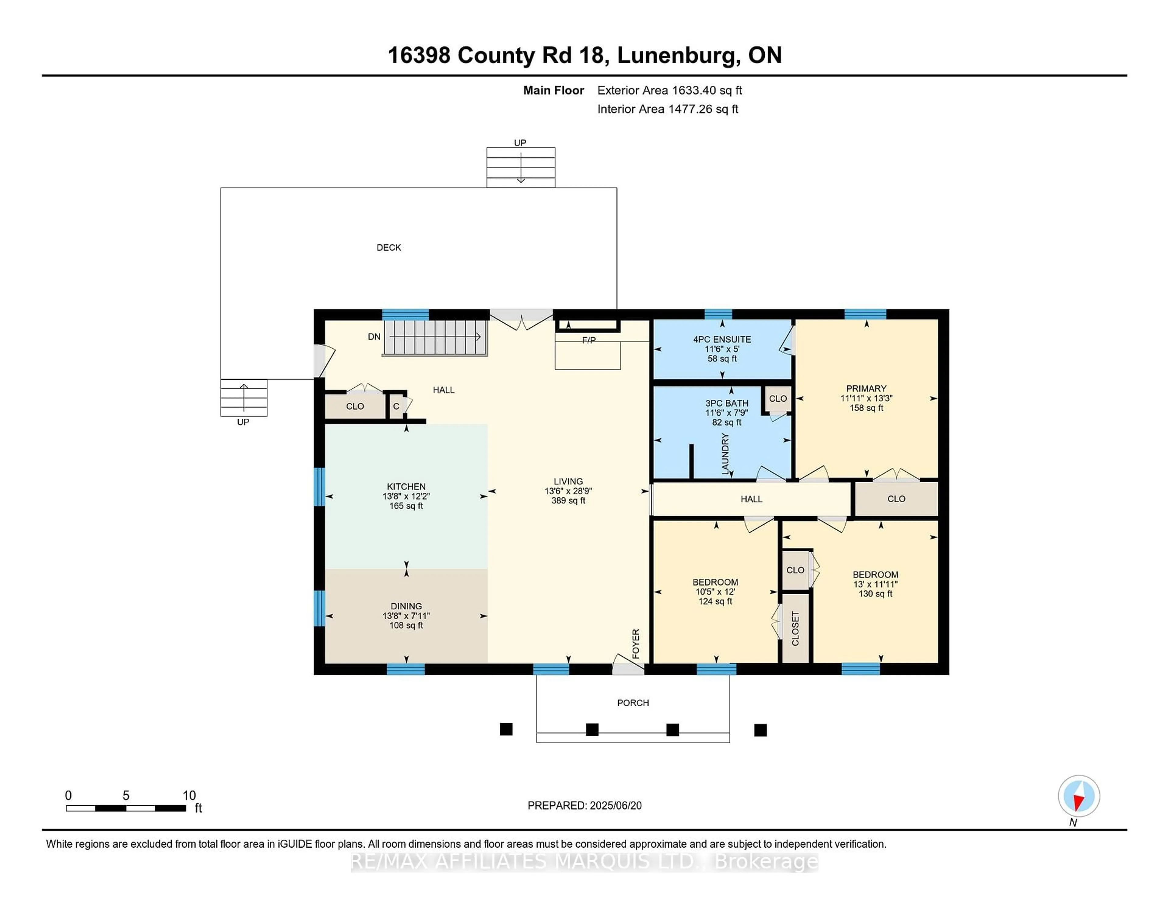 Floor plan for 16398 County Road 18 Rd, South Stormont Ontario K0C 1R0