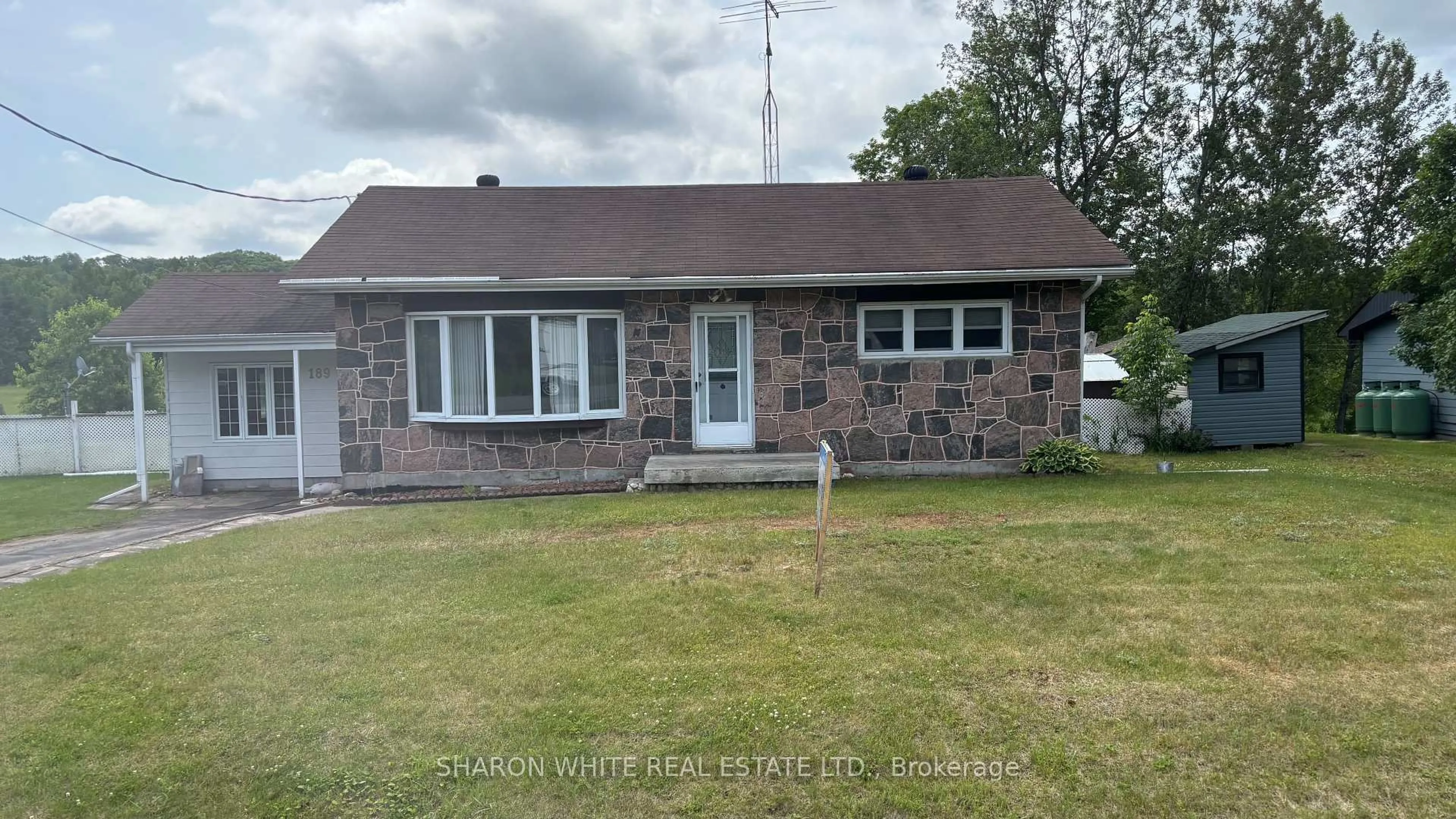 Home with brick exterior material, street for 189 Paudash School Rd, Bancroft Ontario K0L 1C0