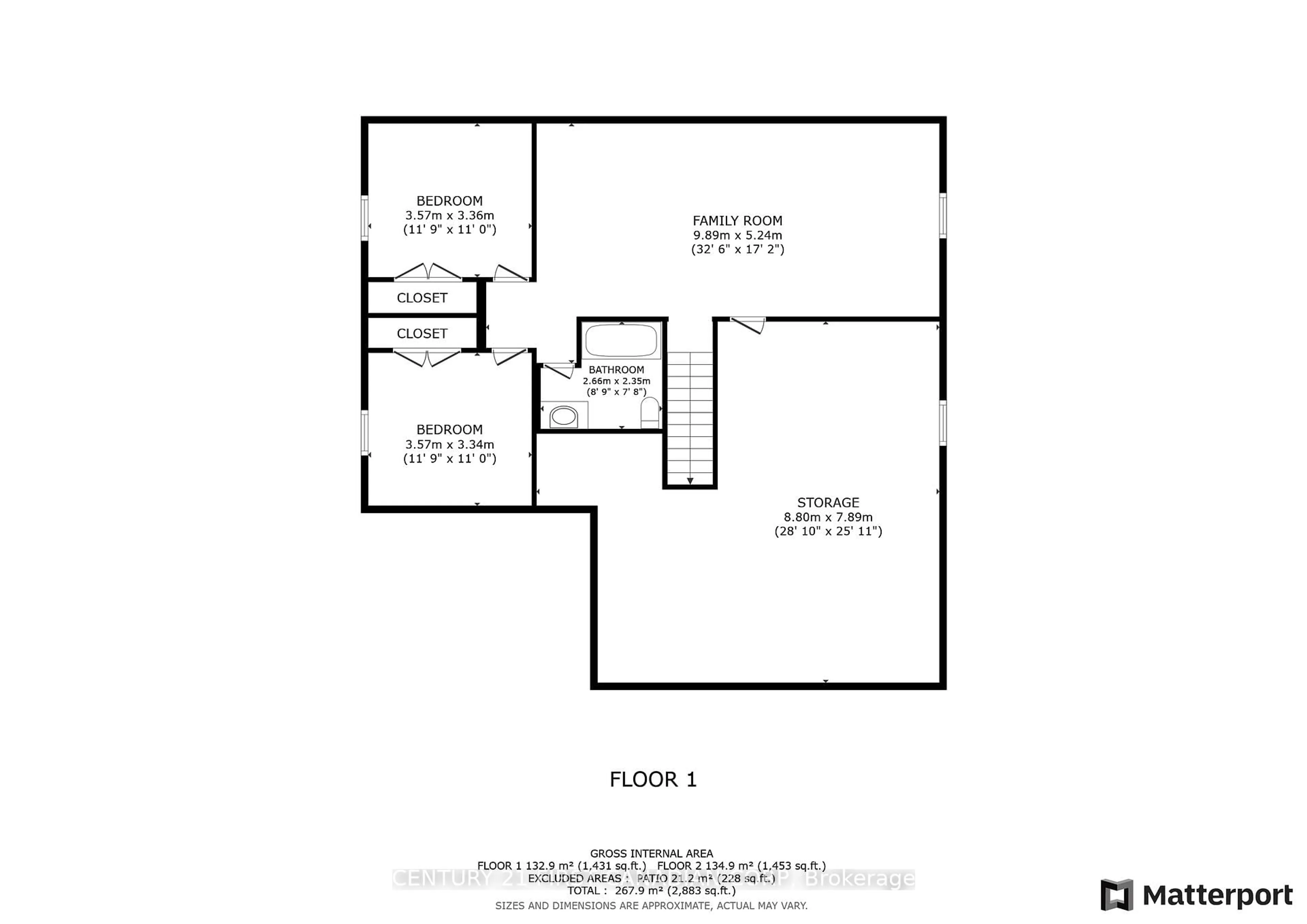 Floor plan for 302 Songbird Lane, Middlesex Centre Ontario N0M 2A0