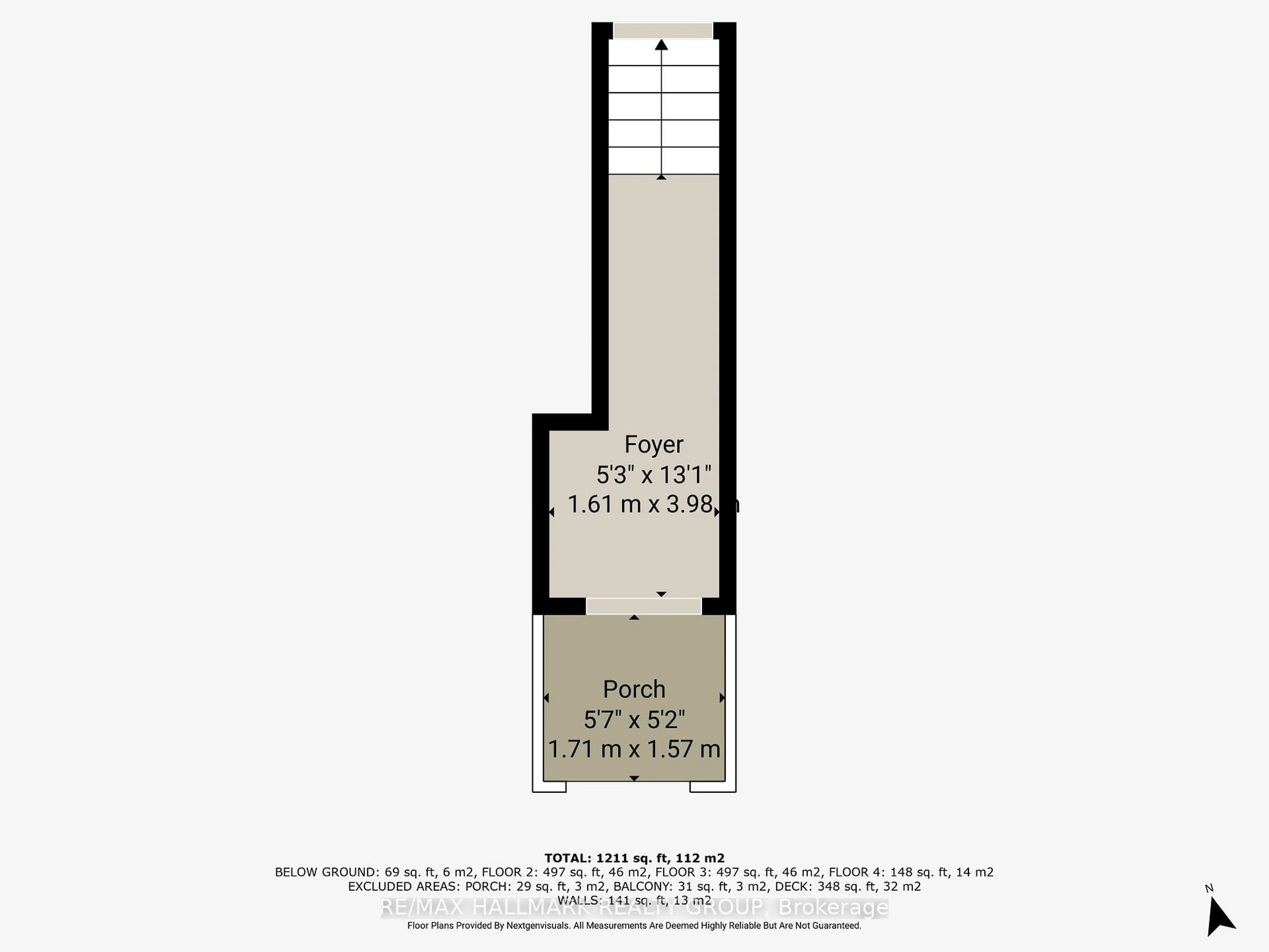 Floor plan for 551 Takamose Private, Ottawa Ontario K1K 5A5