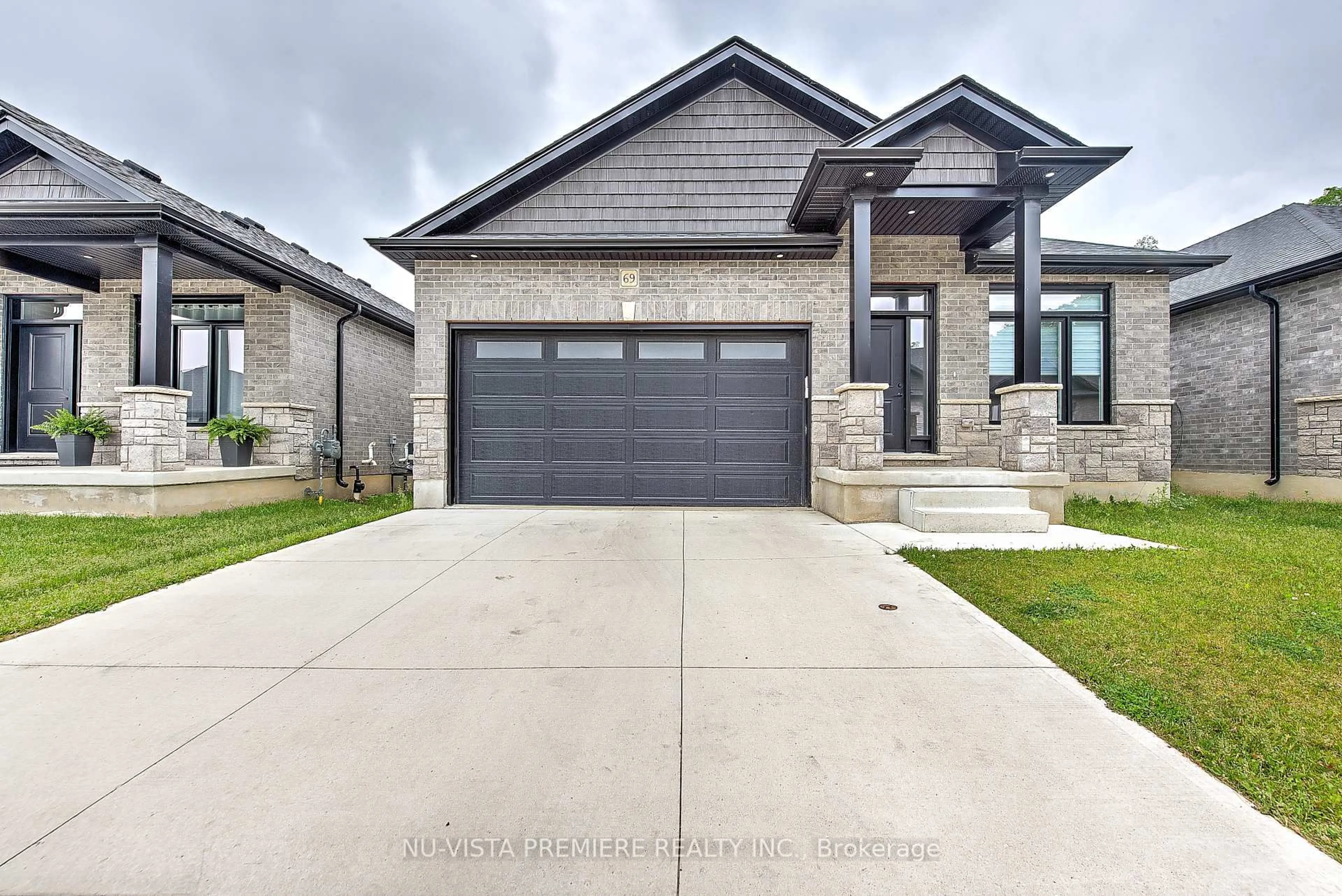 Home with brick exterior material, street for 383 Daventry Way #69, Middlesex Centre Ontario N0L 1R0