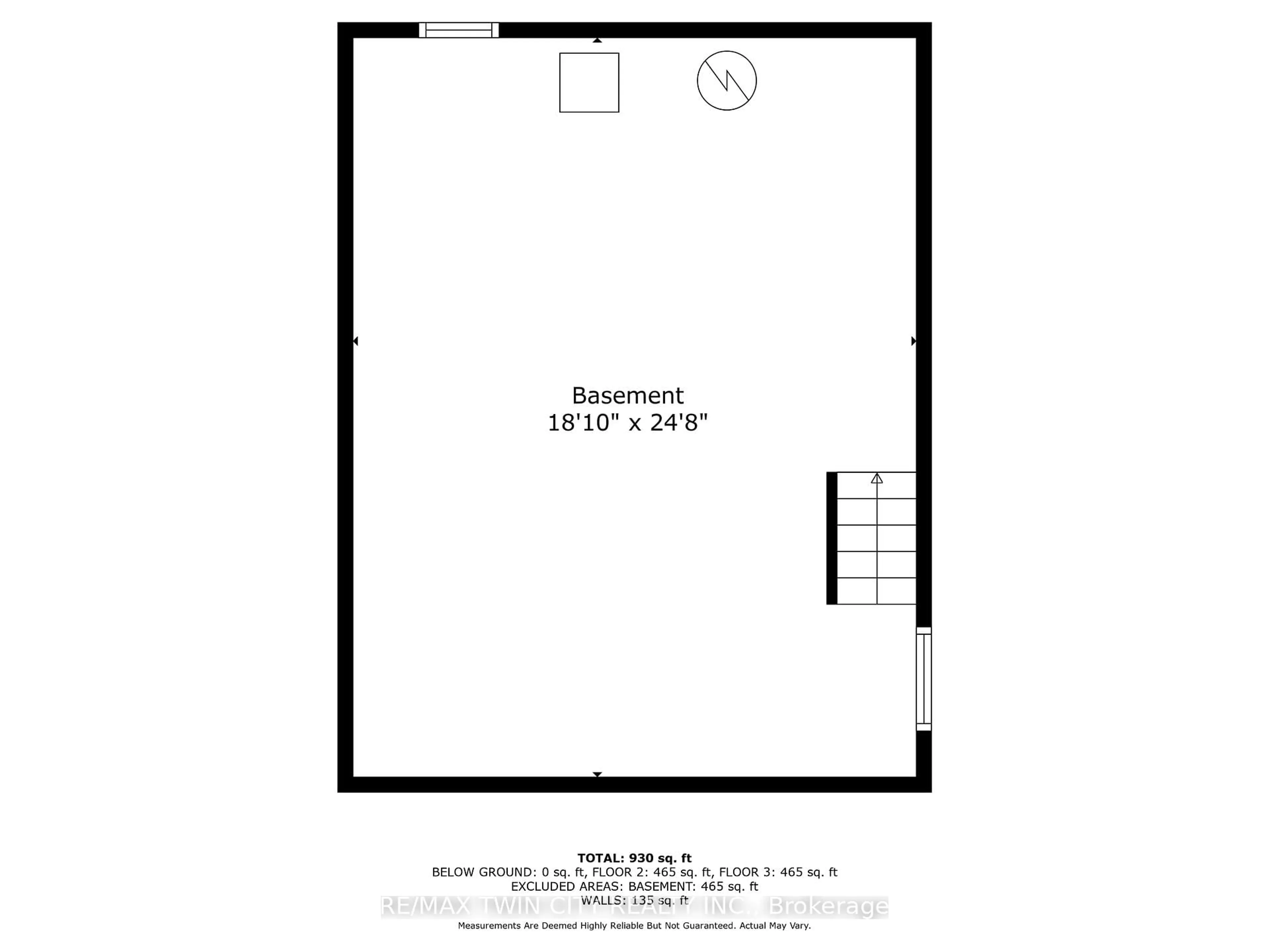 Floor plan for 32 Picton St, Hamilton Ontario L8L 1E2