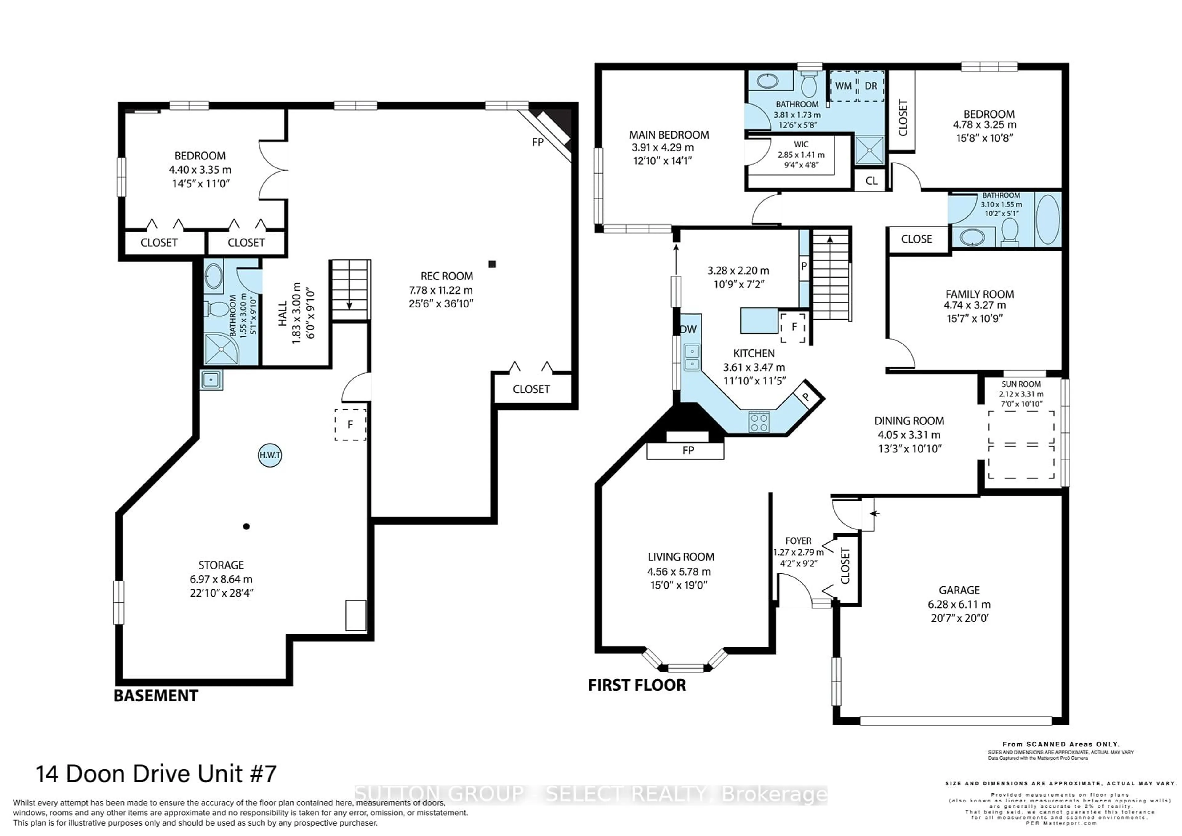 Floor plan for 14 Doon Dr #7, London North Ontario N5X 3P2