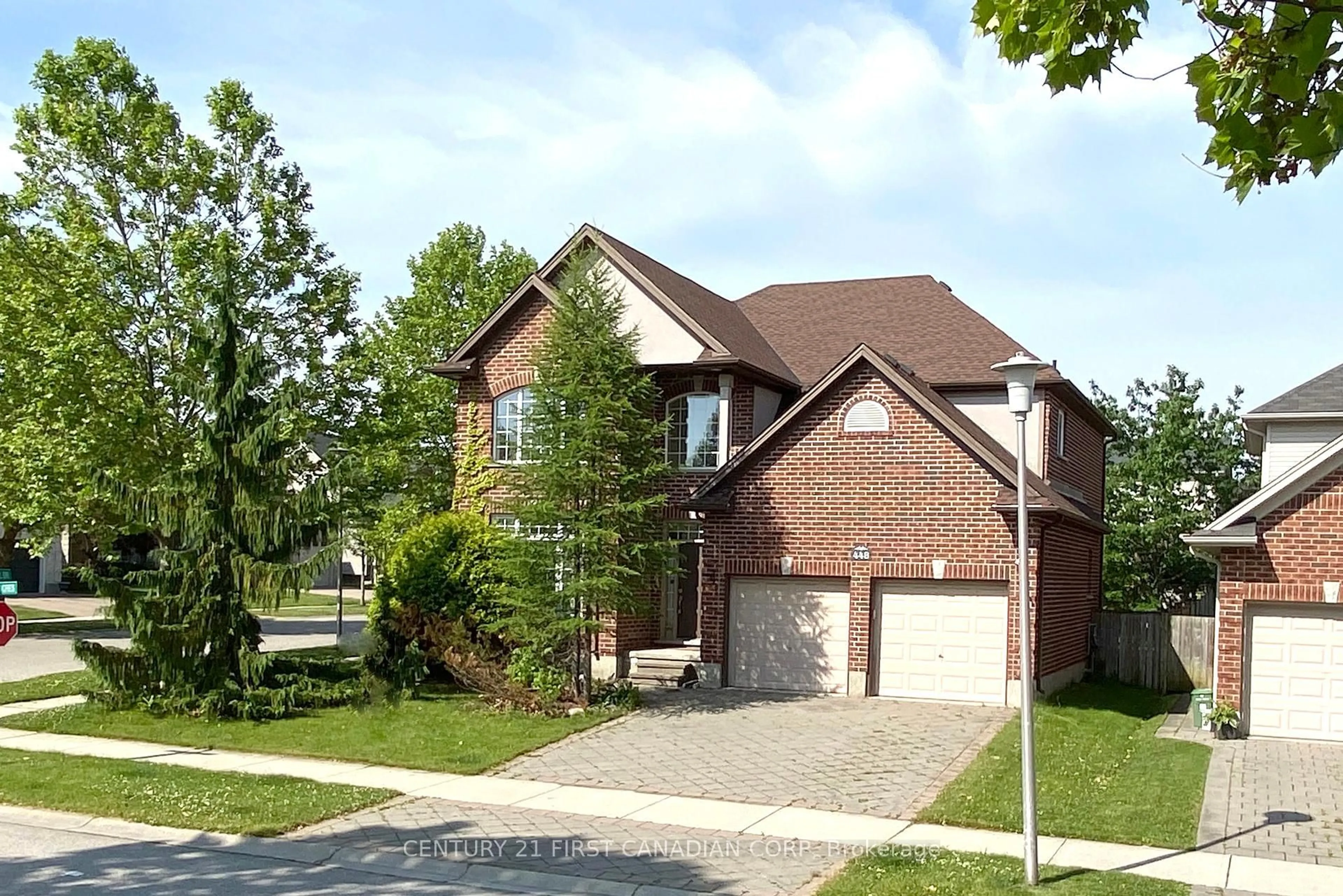 Home with brick exterior material, street for 448 COTTONTAIL Cres, London North Ontario N5X 4N4