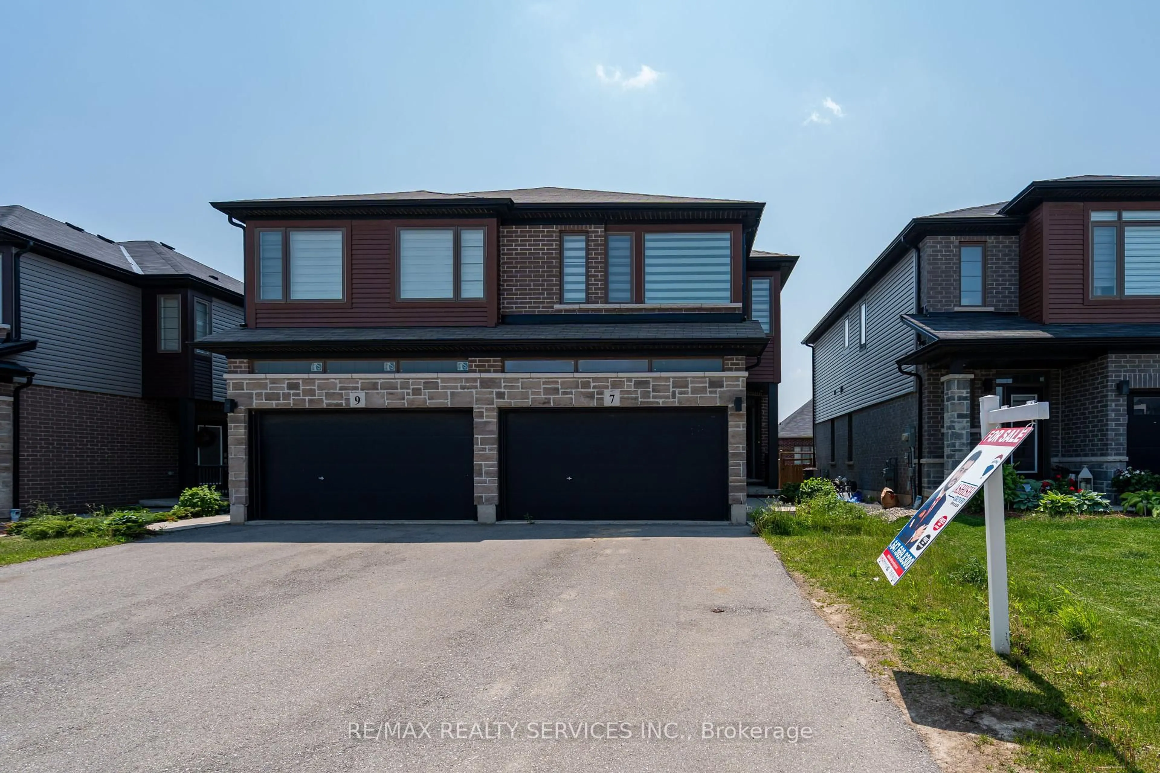 Home with brick exterior material, street for 7 Baker Lane, Brant Ontario N3L 0J7