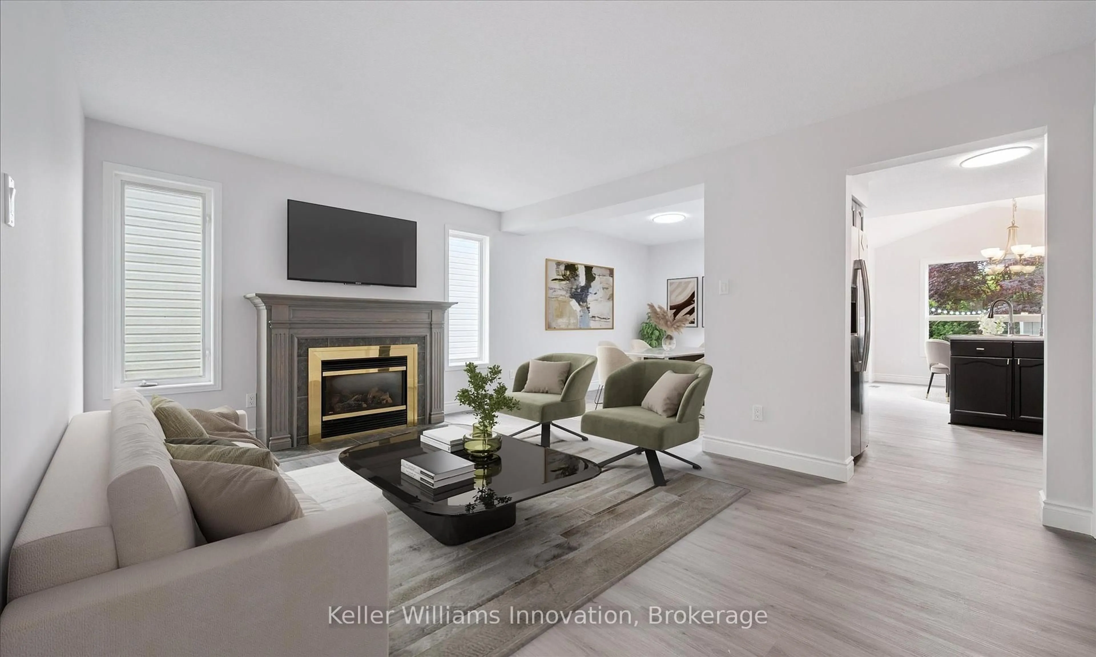 Living room with furniture, unknown for 130 Silurian Dr, Guelph Ontario N1E 7G1