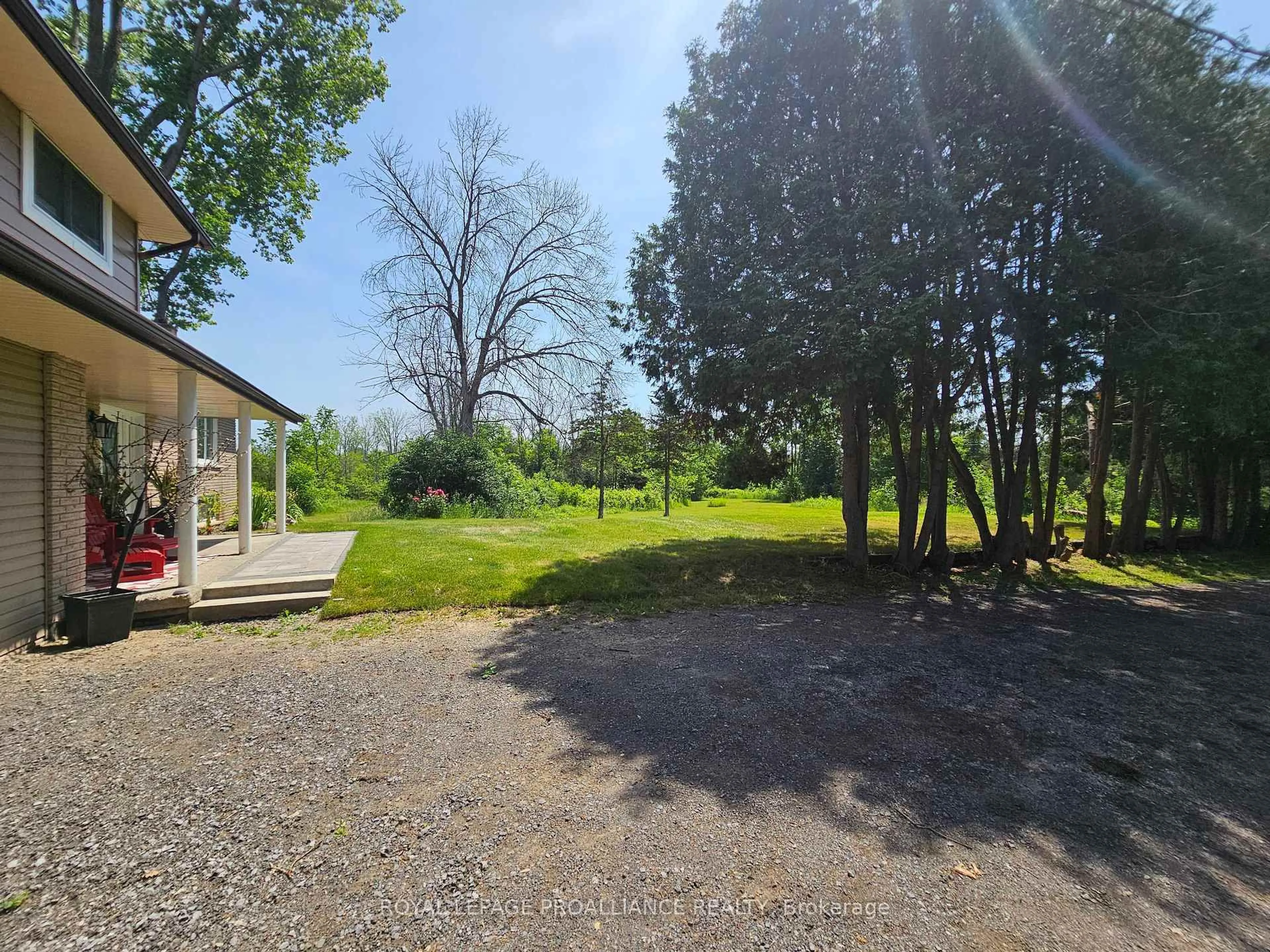 A pic from outside/outdoor area/front of a property/back of a property/a pic from drone, unknown for 3799 Harmony Rd, Shannonville Ontario K0K 3A0