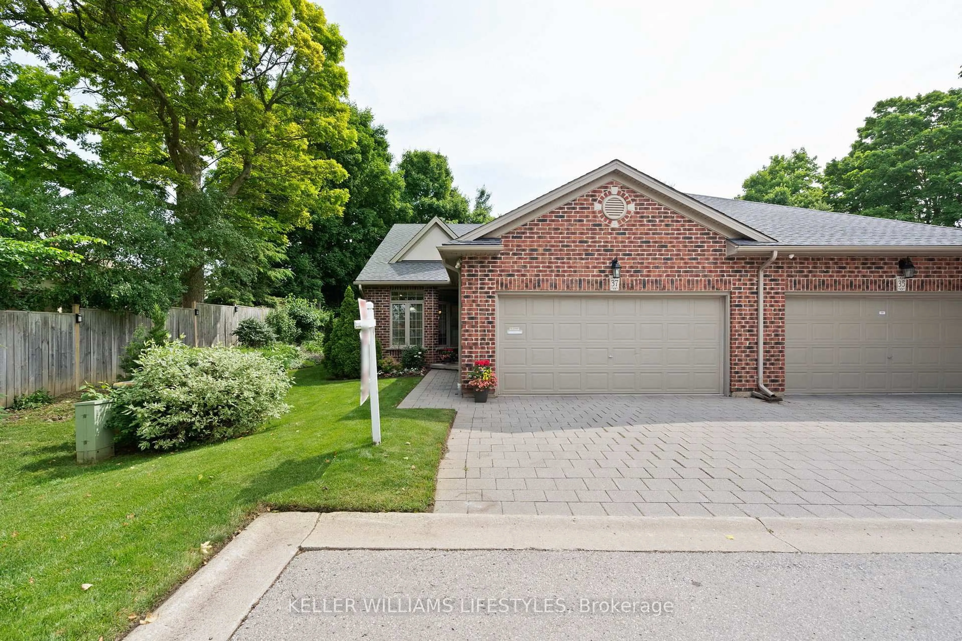 Home with brick exterior material, street for 455 Hyde Park Rd #37, London North Ontario N6H 3R9