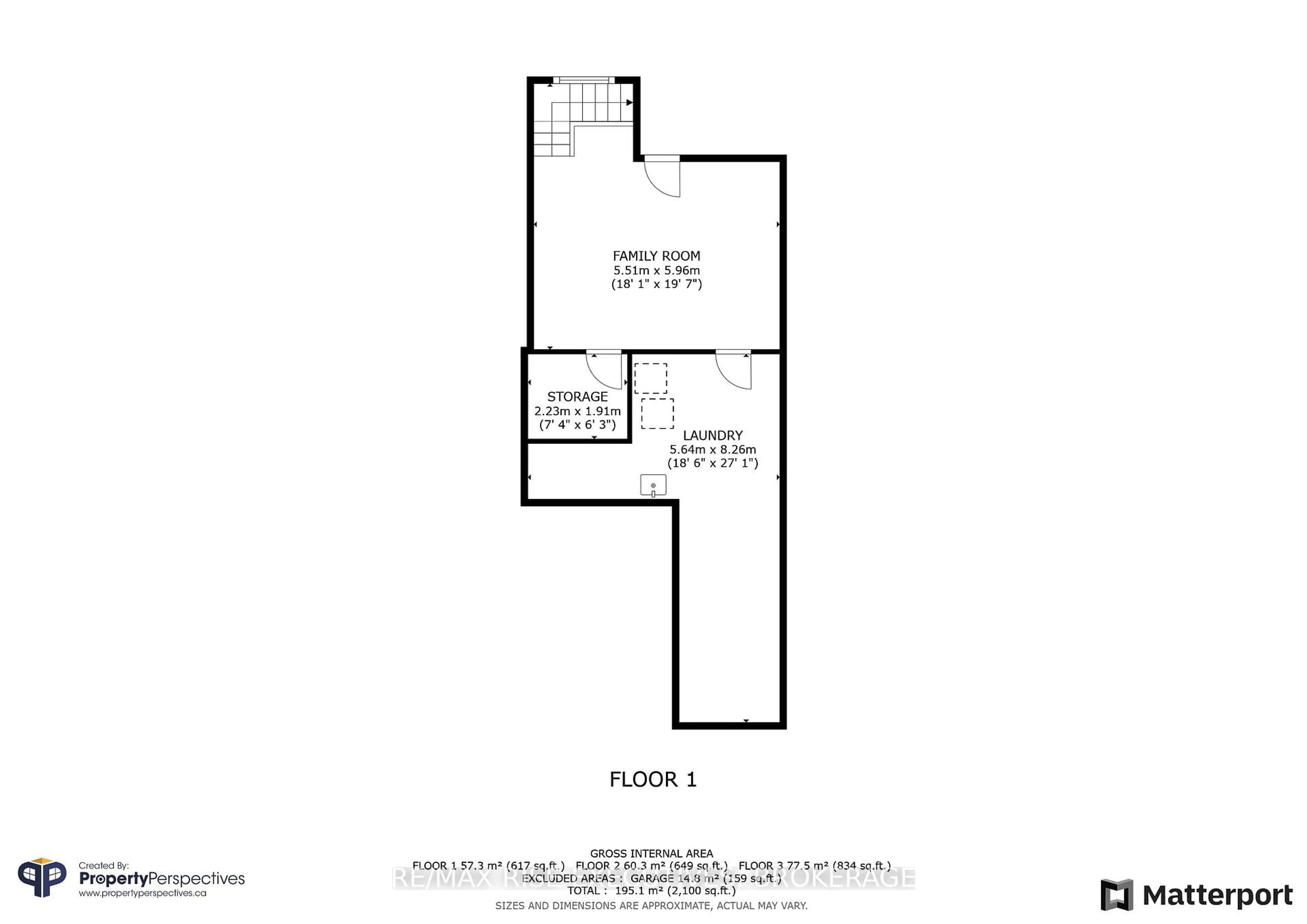 Floor plan for 1556 Davenport Cres, Kingston Ontario K7P 0K7